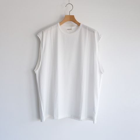 Sleeve Less T-Shirts -タンクトップ-（White / ホワイト）