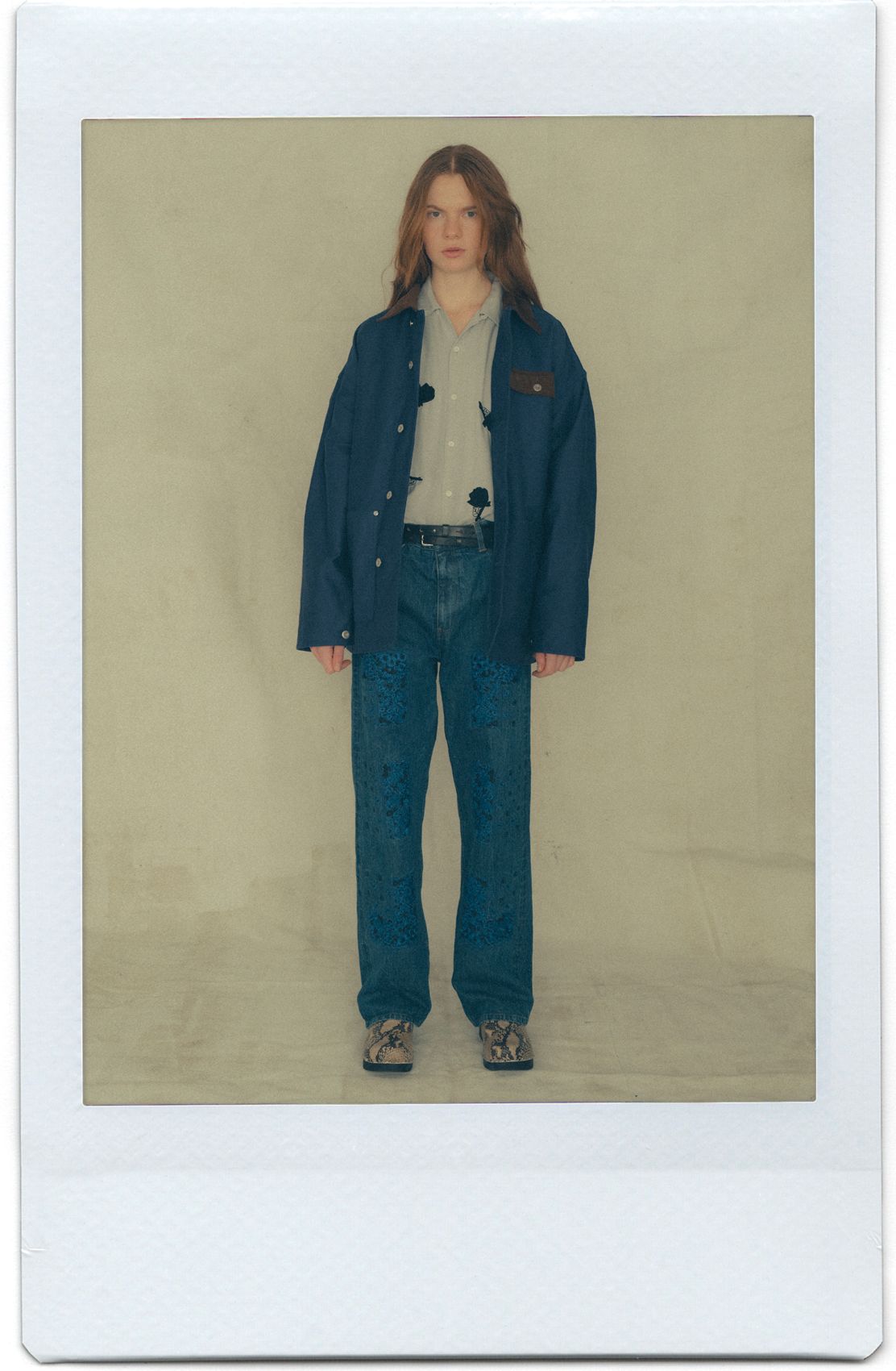French Work Coverall Jacket -ジャケット-（Blue / ブルー）