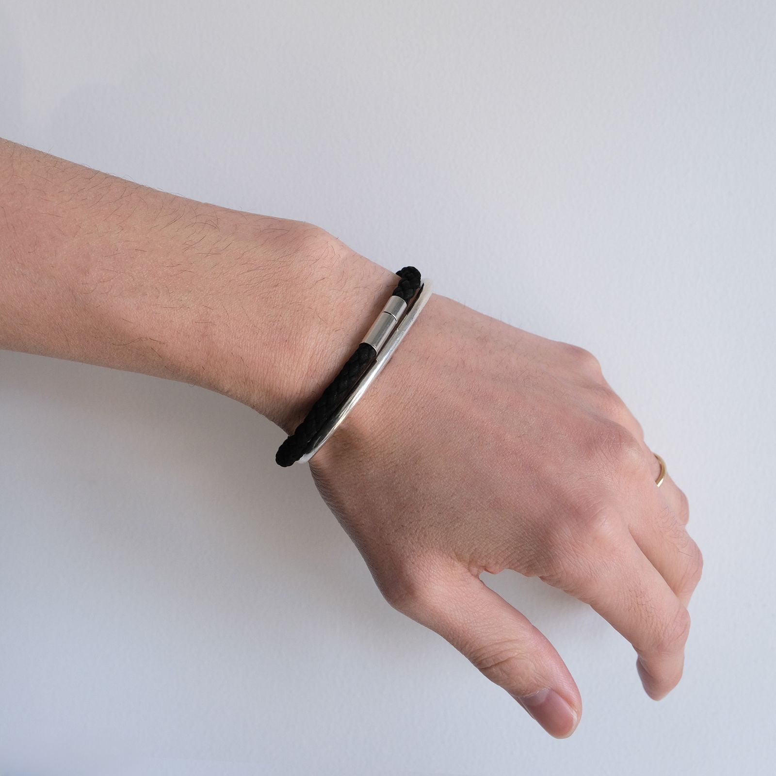 Hand Woven Bracelet M -ブレスレット-（Black / ブラック）