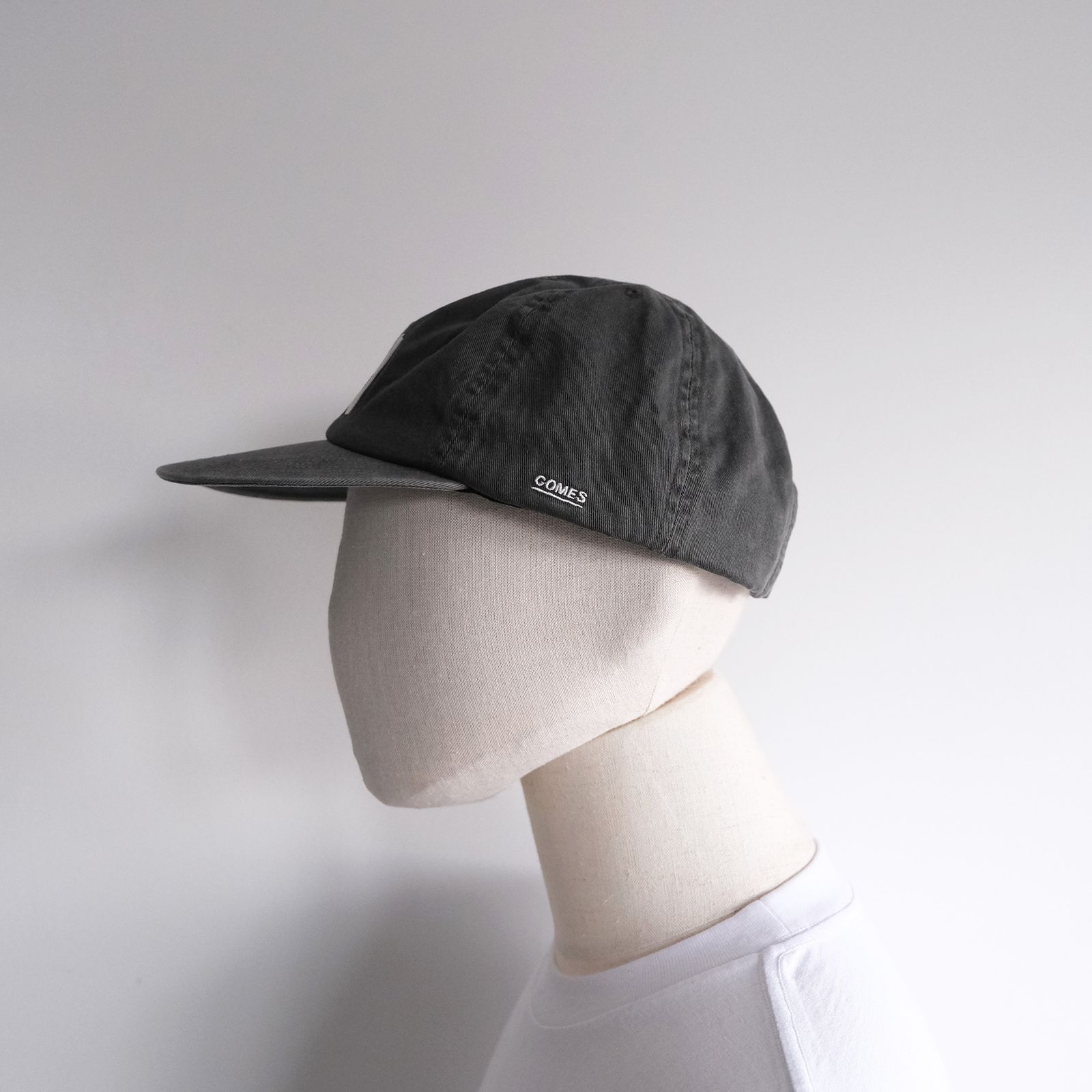 NY Pigment Dye Cap -キャップ-（Charcoal / チャコール）