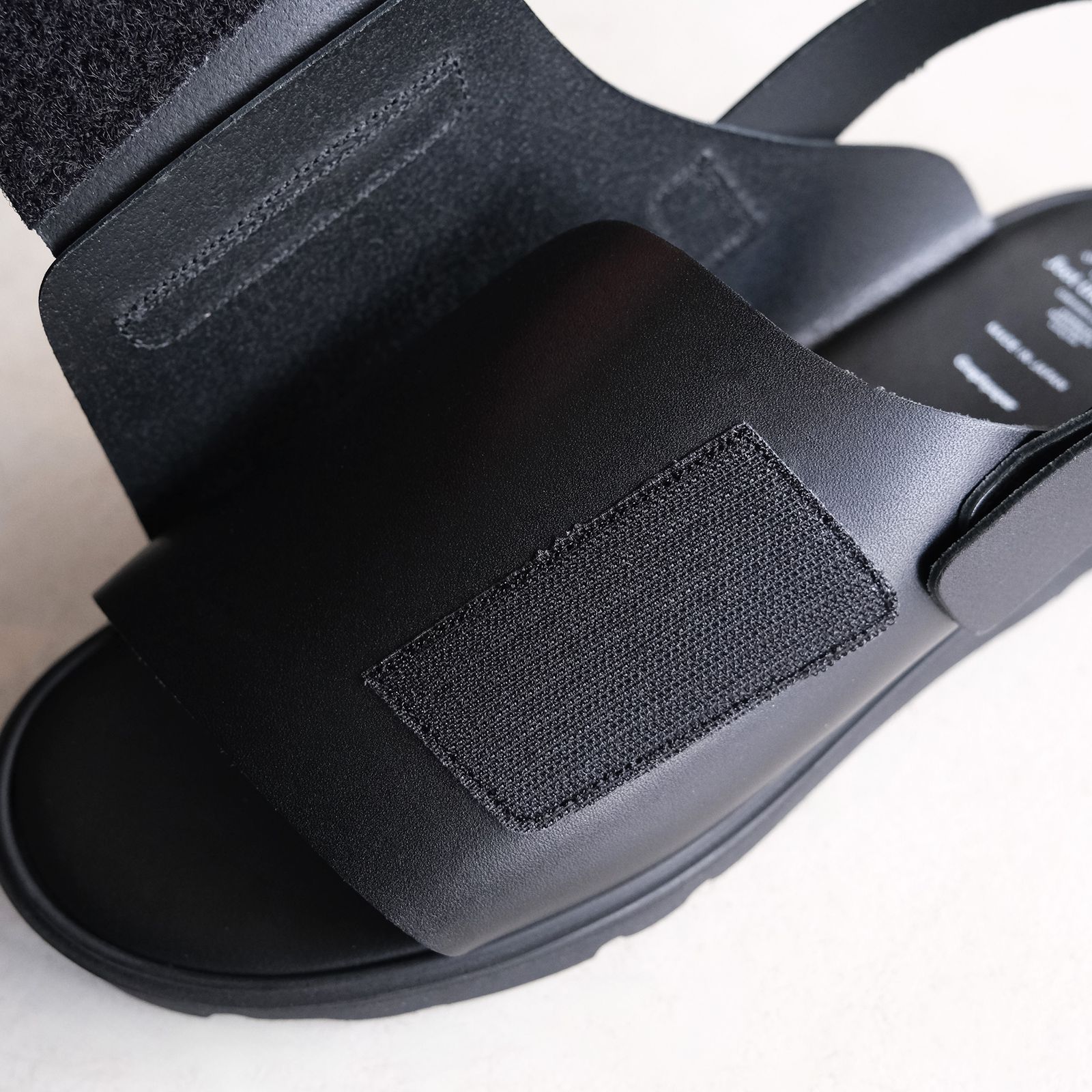 foot the coacher for GP Velcro Sandal -サンダル-（Black / ブラック）