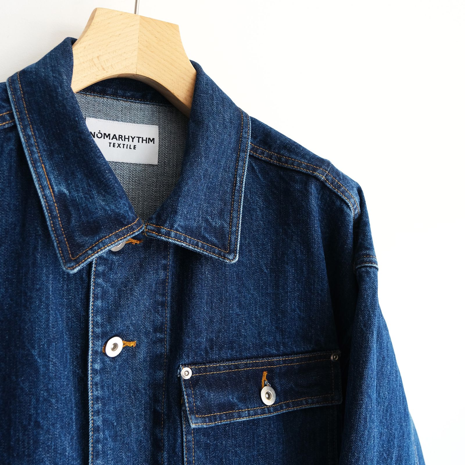 Denim Coverall Jacket -ジャケット-（Indigo / インディゴ）