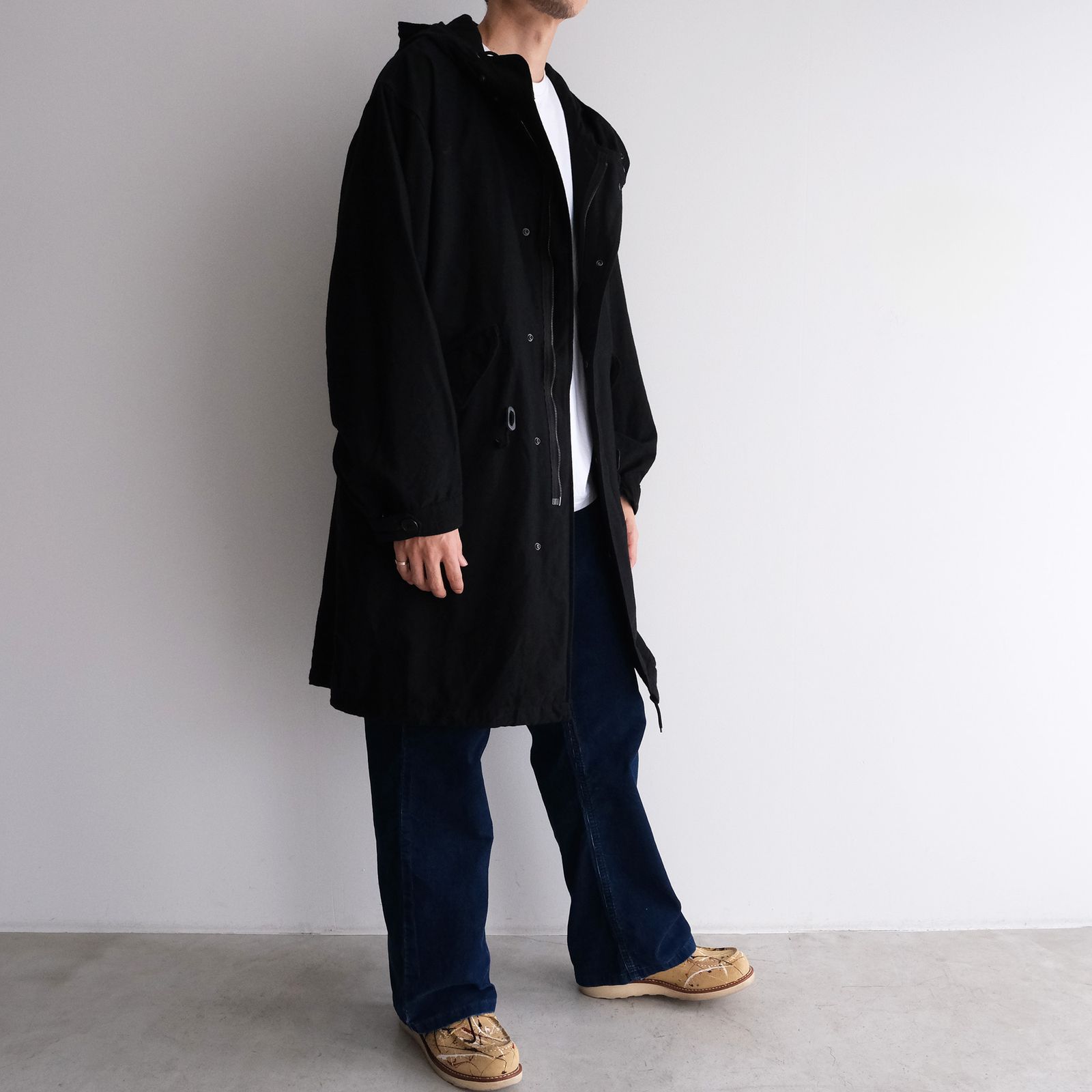 Military Food Coat -コート-（Black / ブラック）