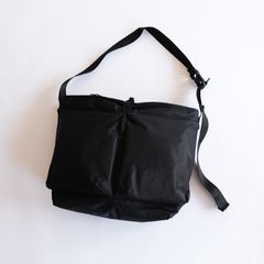 Recycle Twill Courier Shoulder -バッグ-（Black / ブラック）