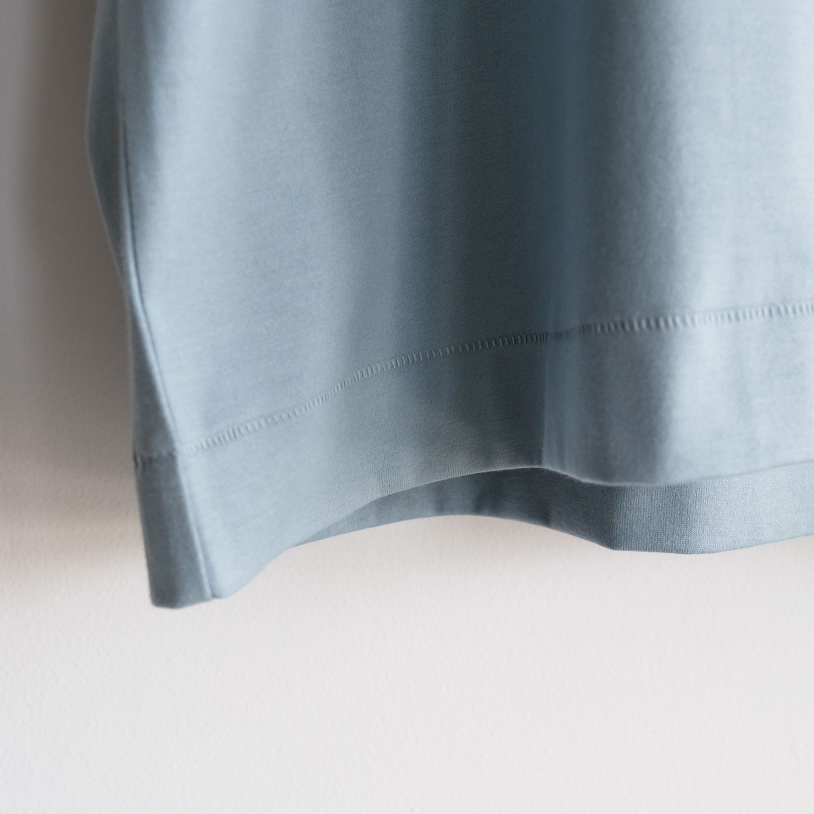 Suvin 60/2 Oversized T-Shirt -Tシャツ-（Sax / サックス）