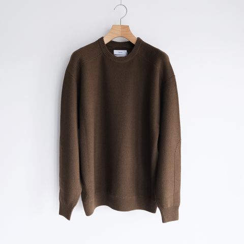 Soft Wool Command Sweather -ニット-（Brown / ブラウン）GU263-80600
