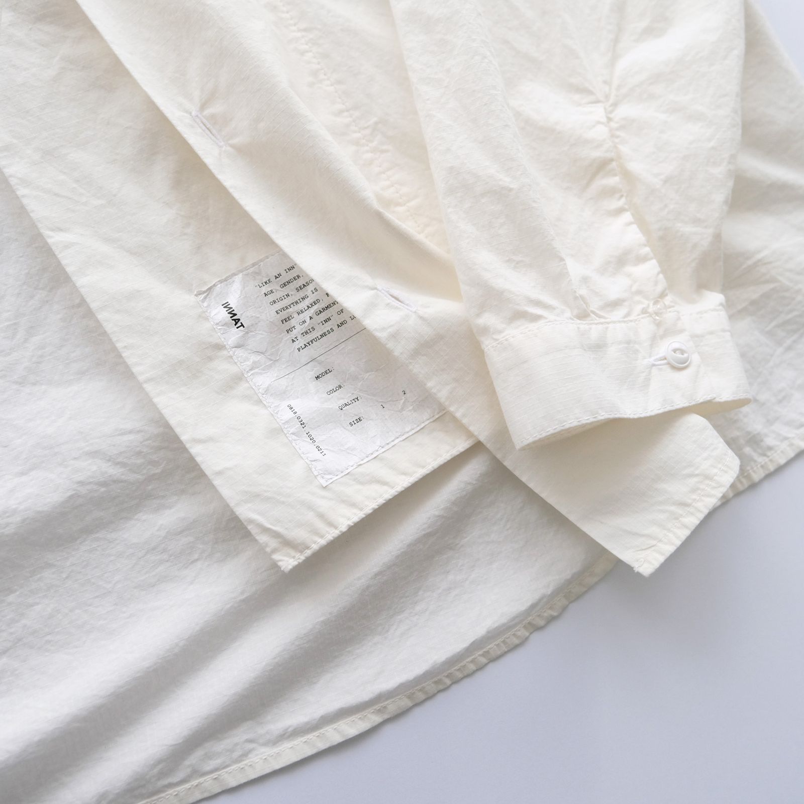 Loose Box Shirt - シャツ -（White / ホワイト）