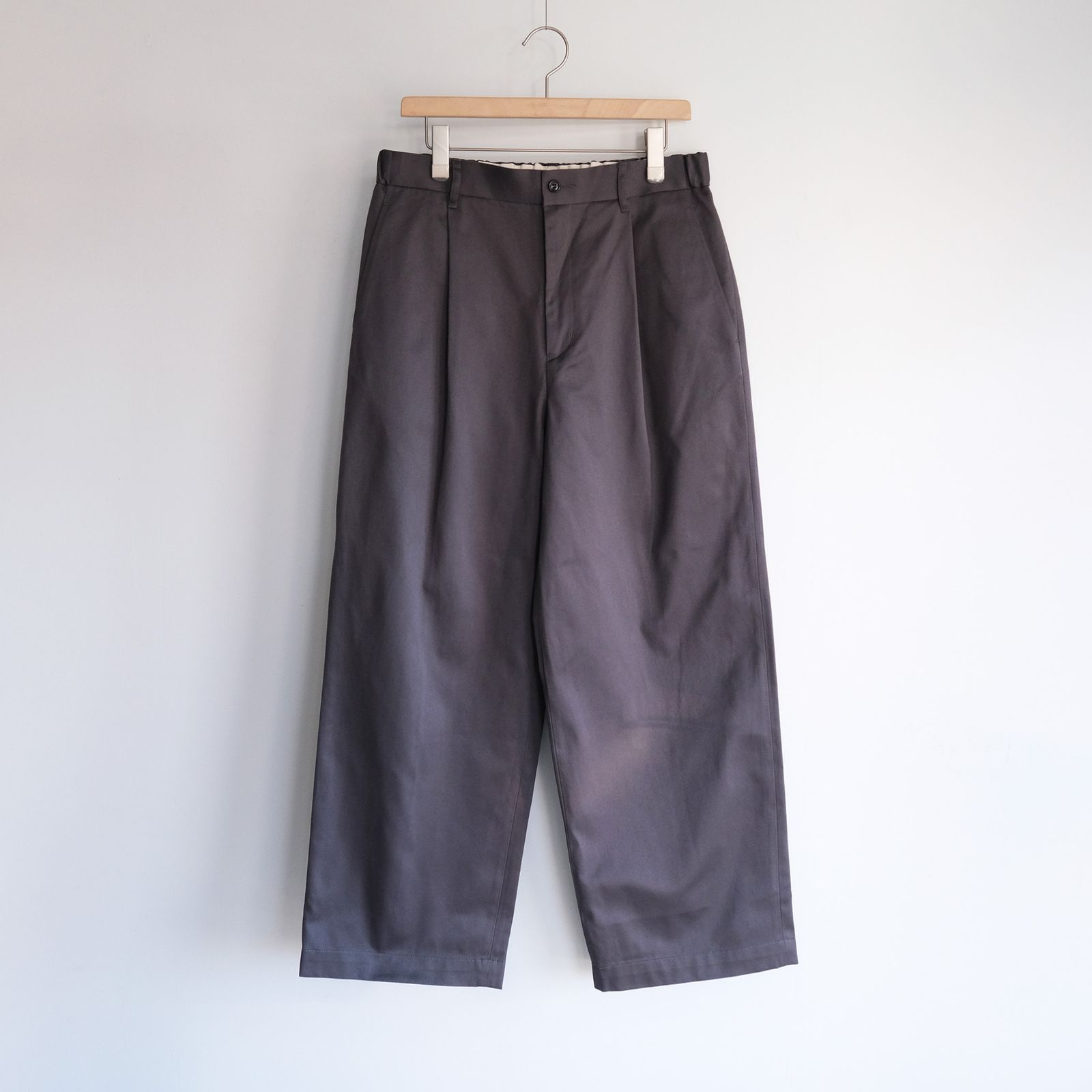 Westpoint Chino Wide Straight Trousers -パンツ-（C.Gray / C.グレー）