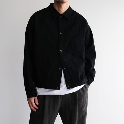Black Twill Blouson -ブルゾン-（Black / ブラック）