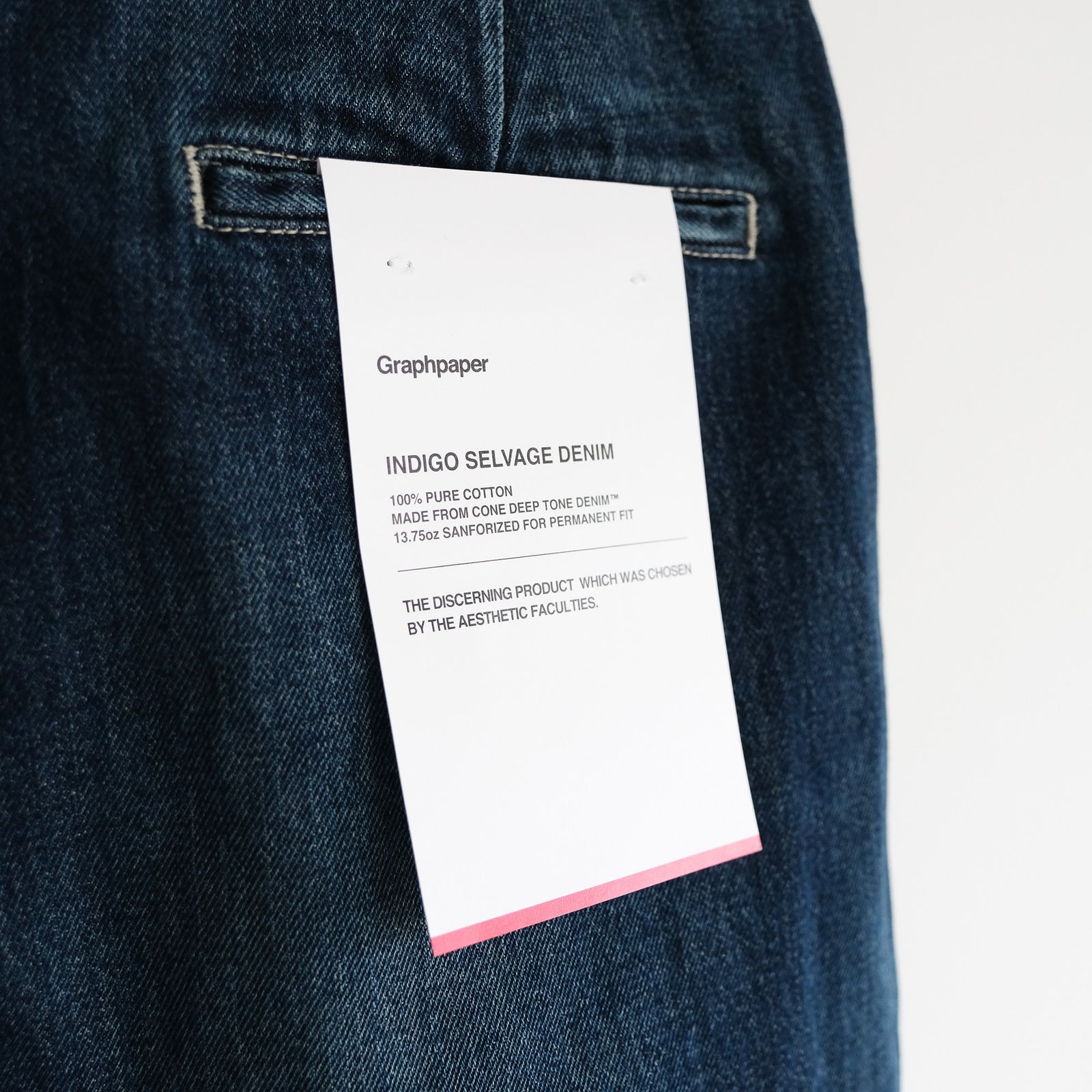 【新品】2025SS Graphpaper デニムパンツ Graphpaper｜2025年秋冬最新情報】名作デニムシリーズが待望の