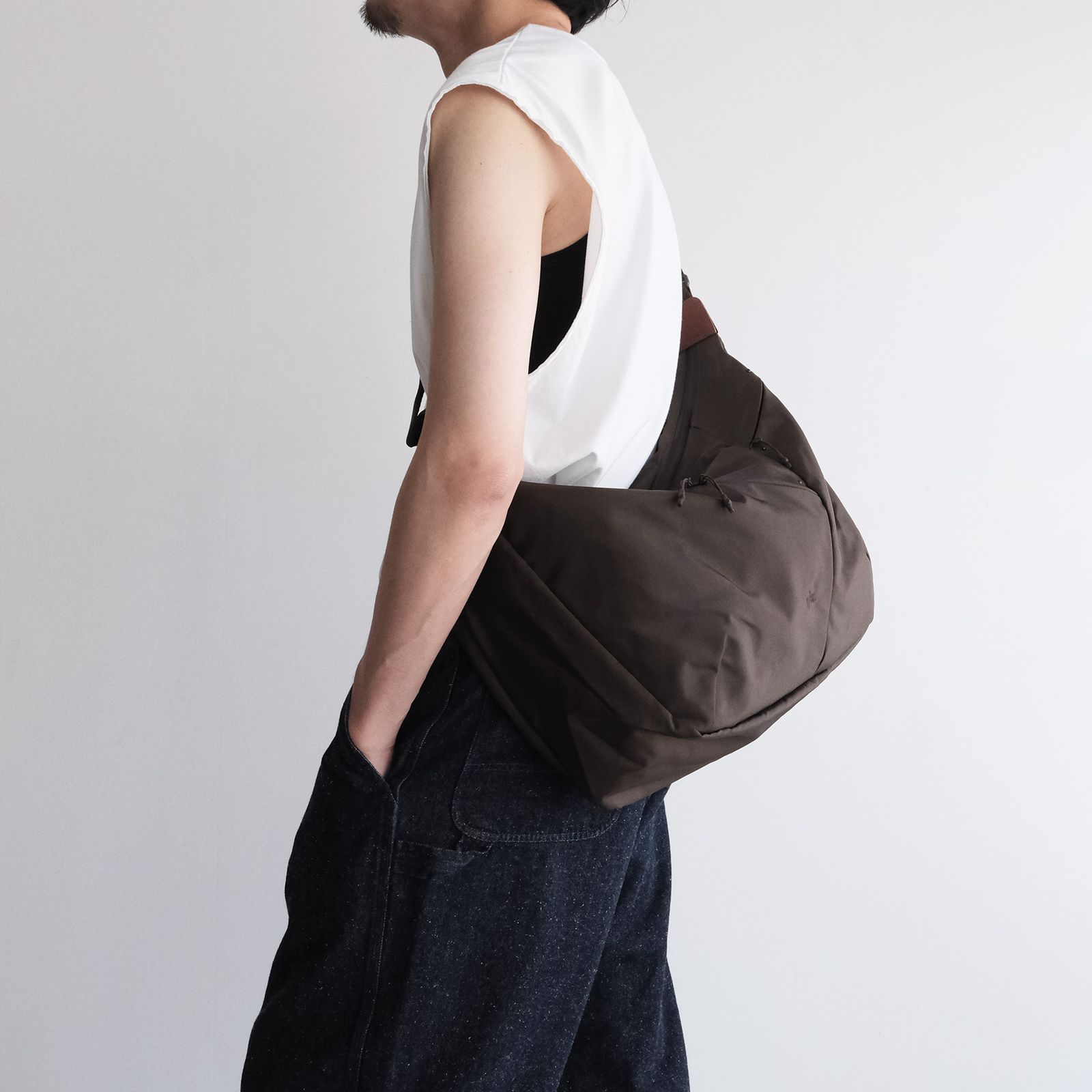 420 re/cor 2Way Shoulder Tote 2.0 -バッグ-（Brown / ブラウン）