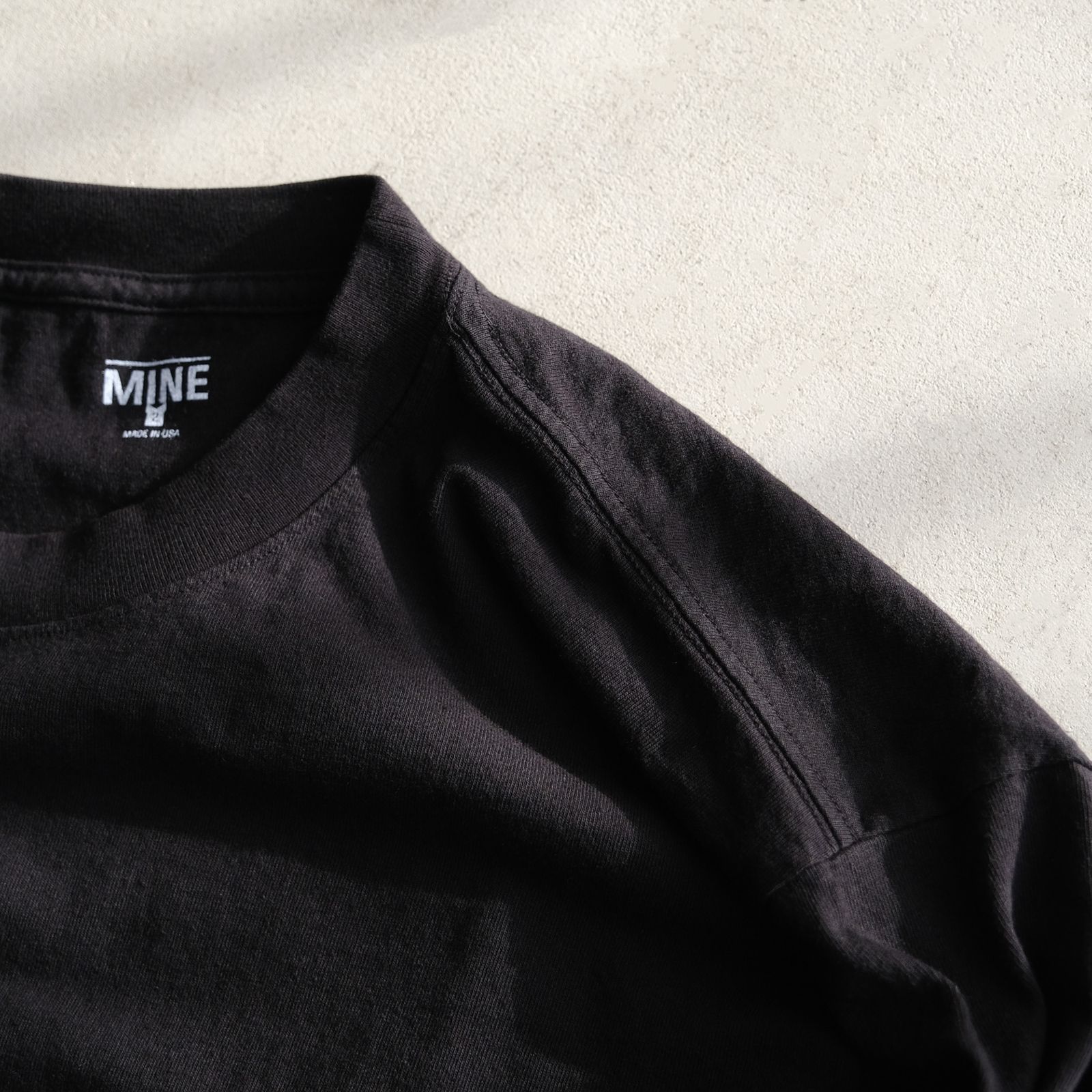 MINE Duct Tape L/S T-Shirt / Black Label / ロンT / ブラック