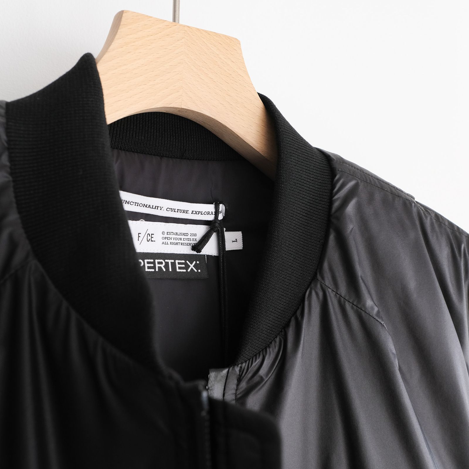 Pertex Detachable Sleeve MA-1 -ブルゾン-（Black / ブラック）