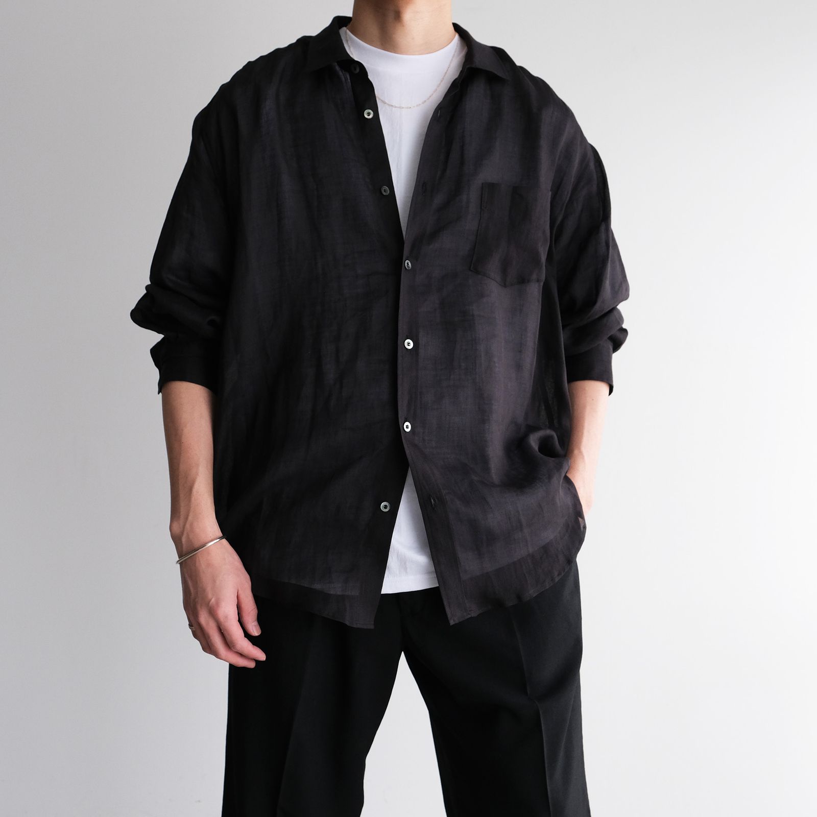 SK2 -シャツ-（Black / ブラック）