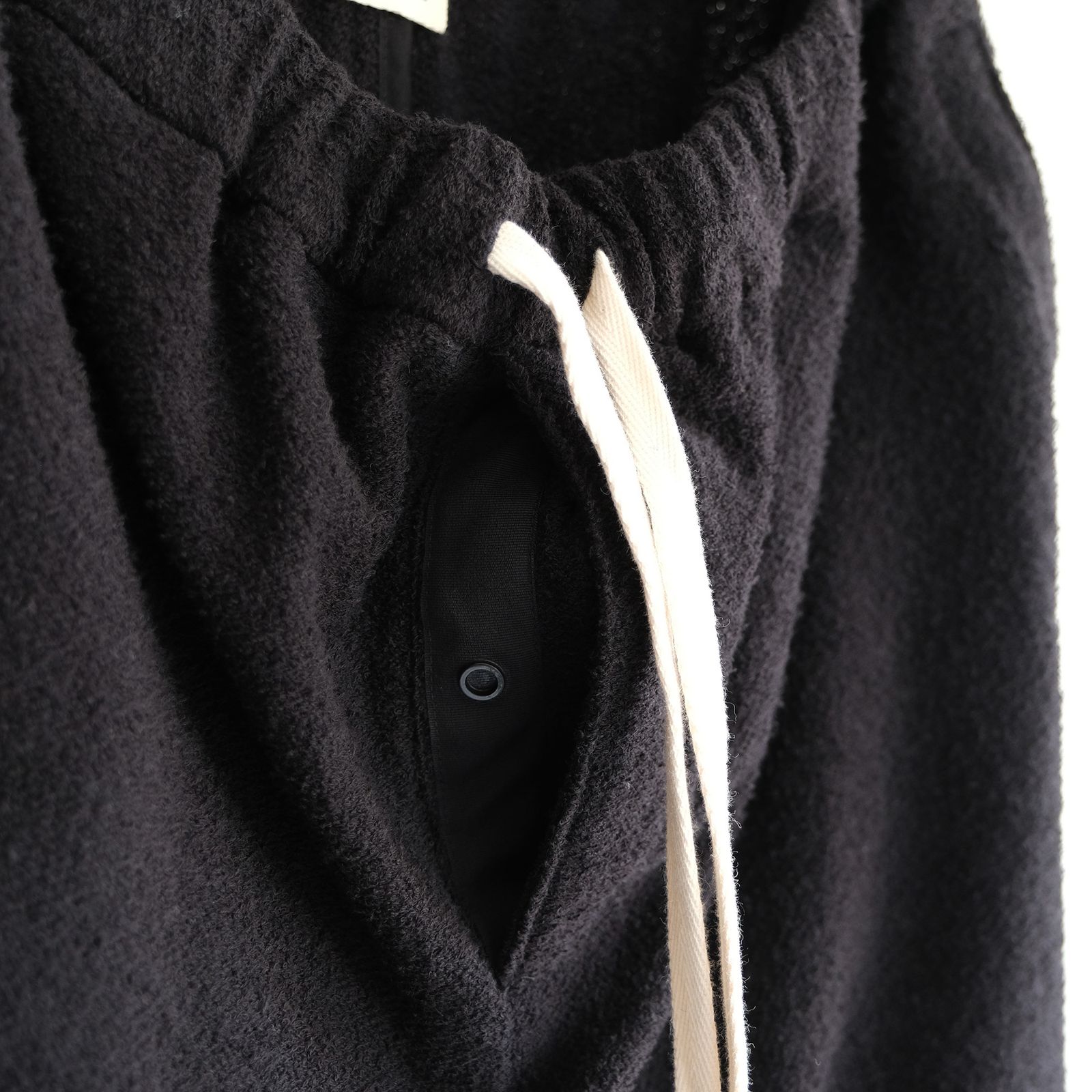 "towel Cloth Shorts Pants" -ショーツ-（Black / ブラック）