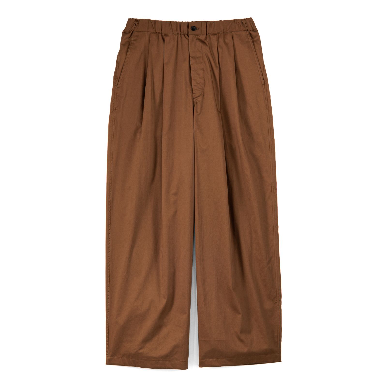 Graphpaper - Silicon Poplin Two Tuck Easy Pants -パンツ