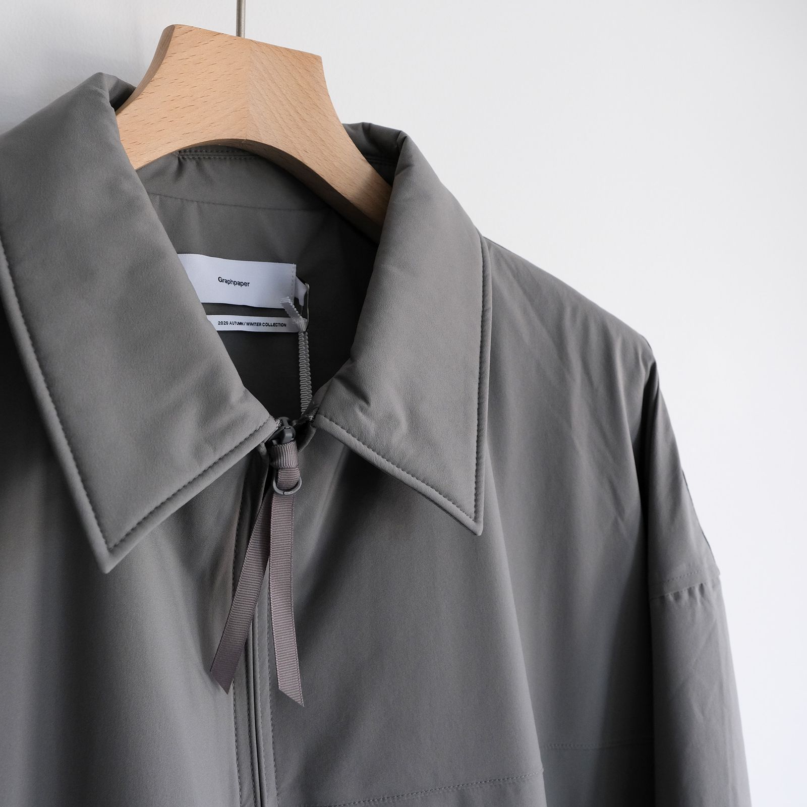 PERTEX SHIELD Light Thermo Zip-Up Jacket -ブルゾン-（Stone Gray / ストーングレー）GM263-30270