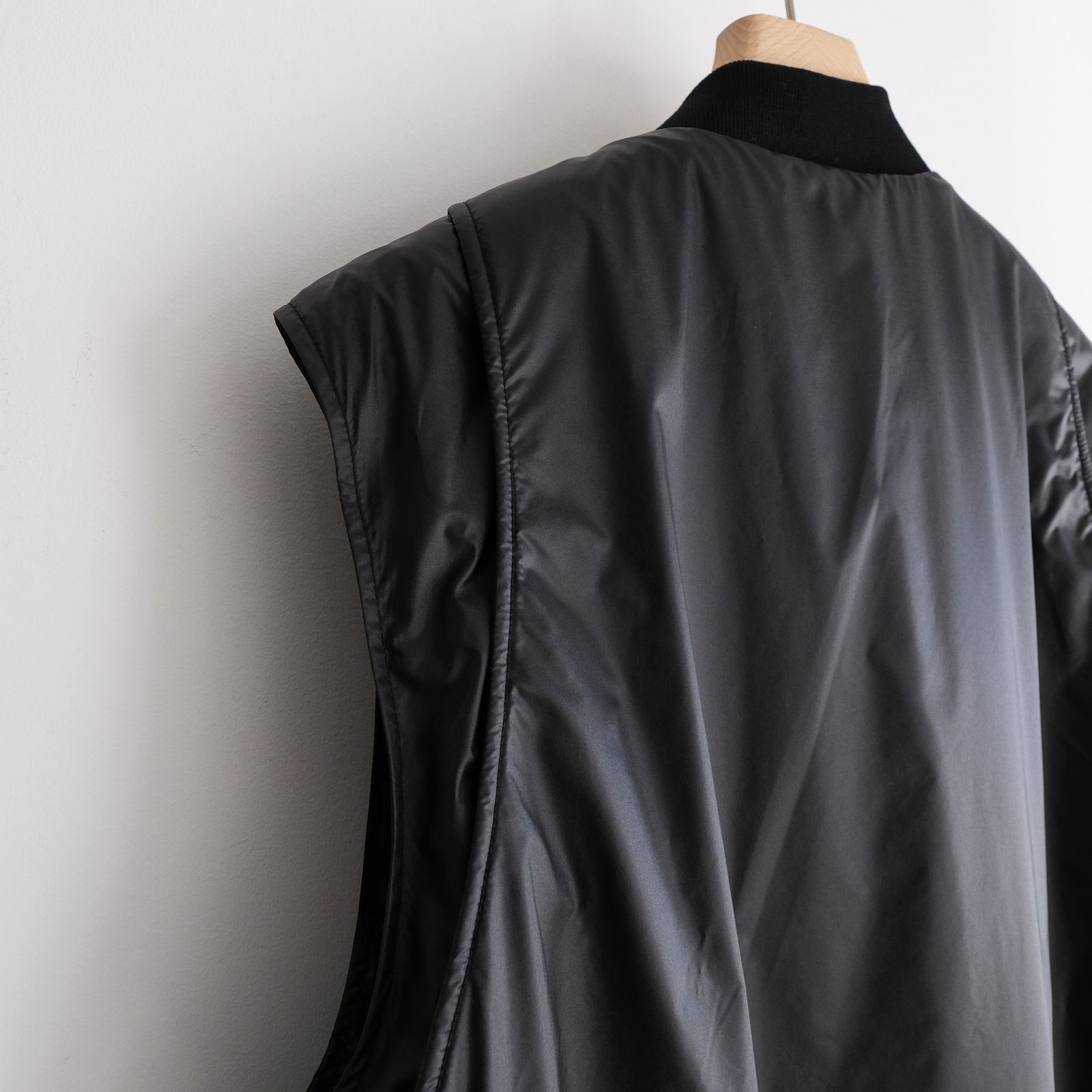 Pertex Detachable Sleeve MA-1 -ブルゾン-（Black / ブラック）