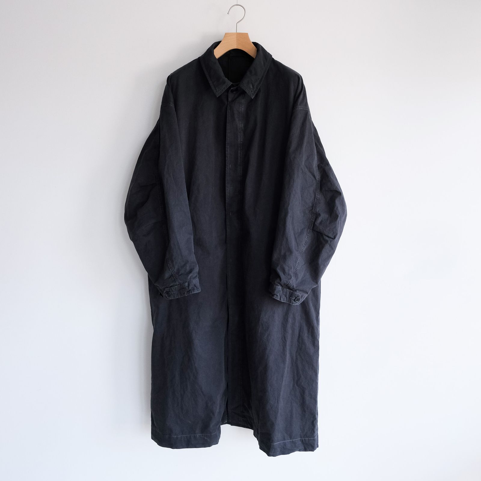 Long Over Coat -コート-（Dark Navy / ダークネイビー）