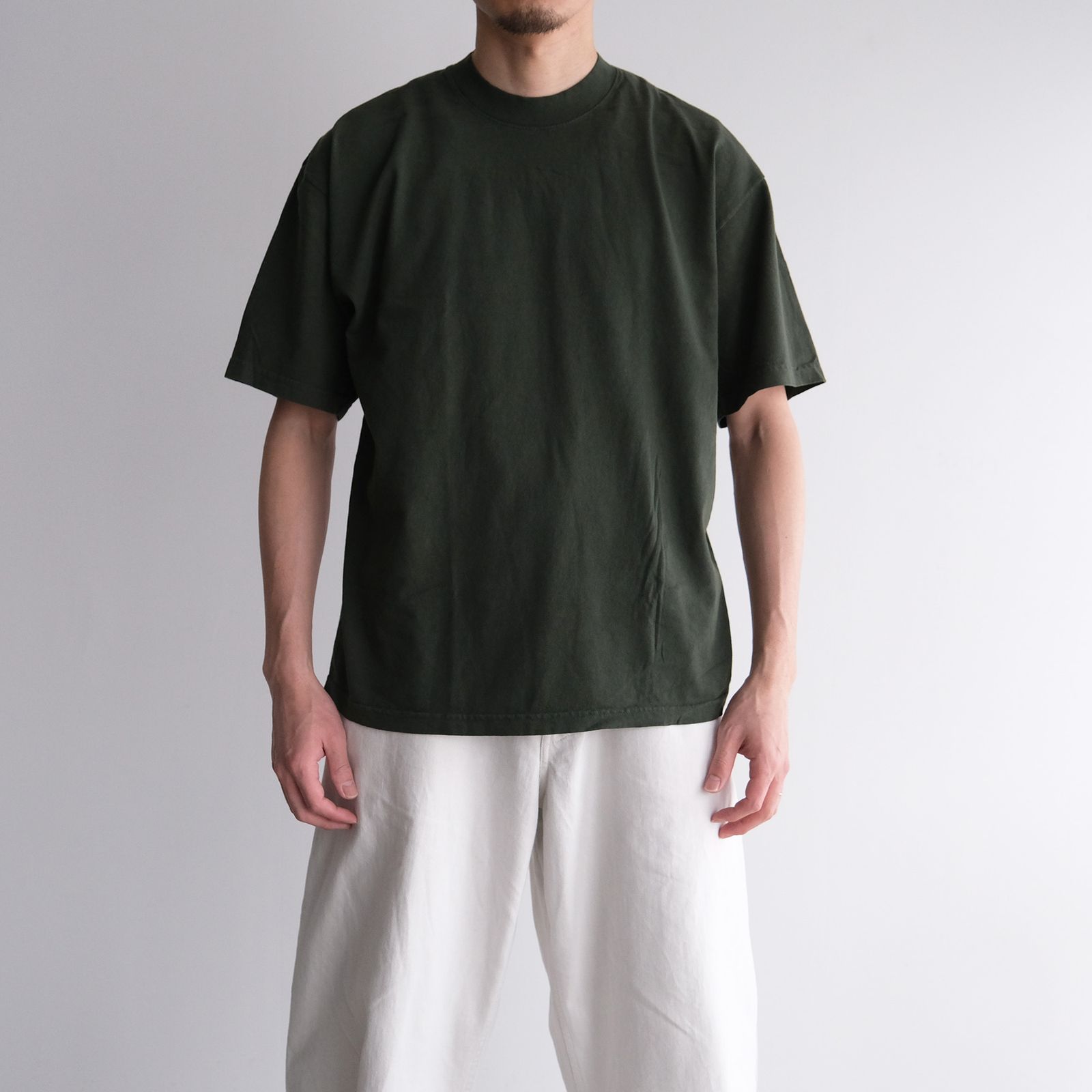 MINE Duct Tape S/S T-Shirt / White Label -Tシャツ-（Military Green / ミリタリー グリーン）