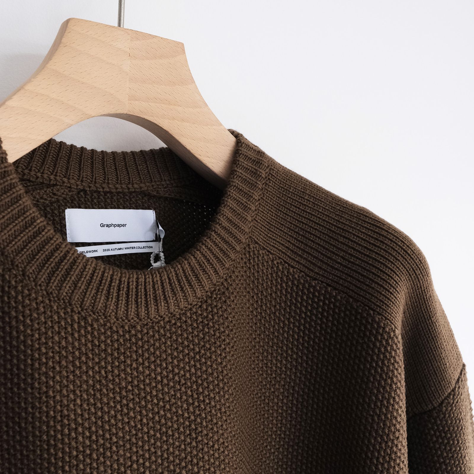 Soft Wool Command Sweather -ニット-（Brown / ブラウン）GU263-80600