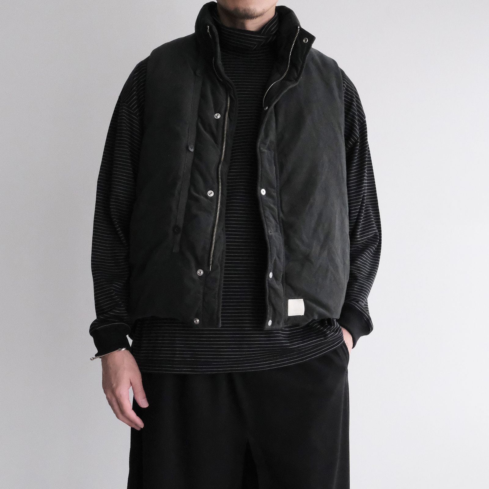 Garment Dyed Down Vest -ダウンベスト-（Ink / インク）