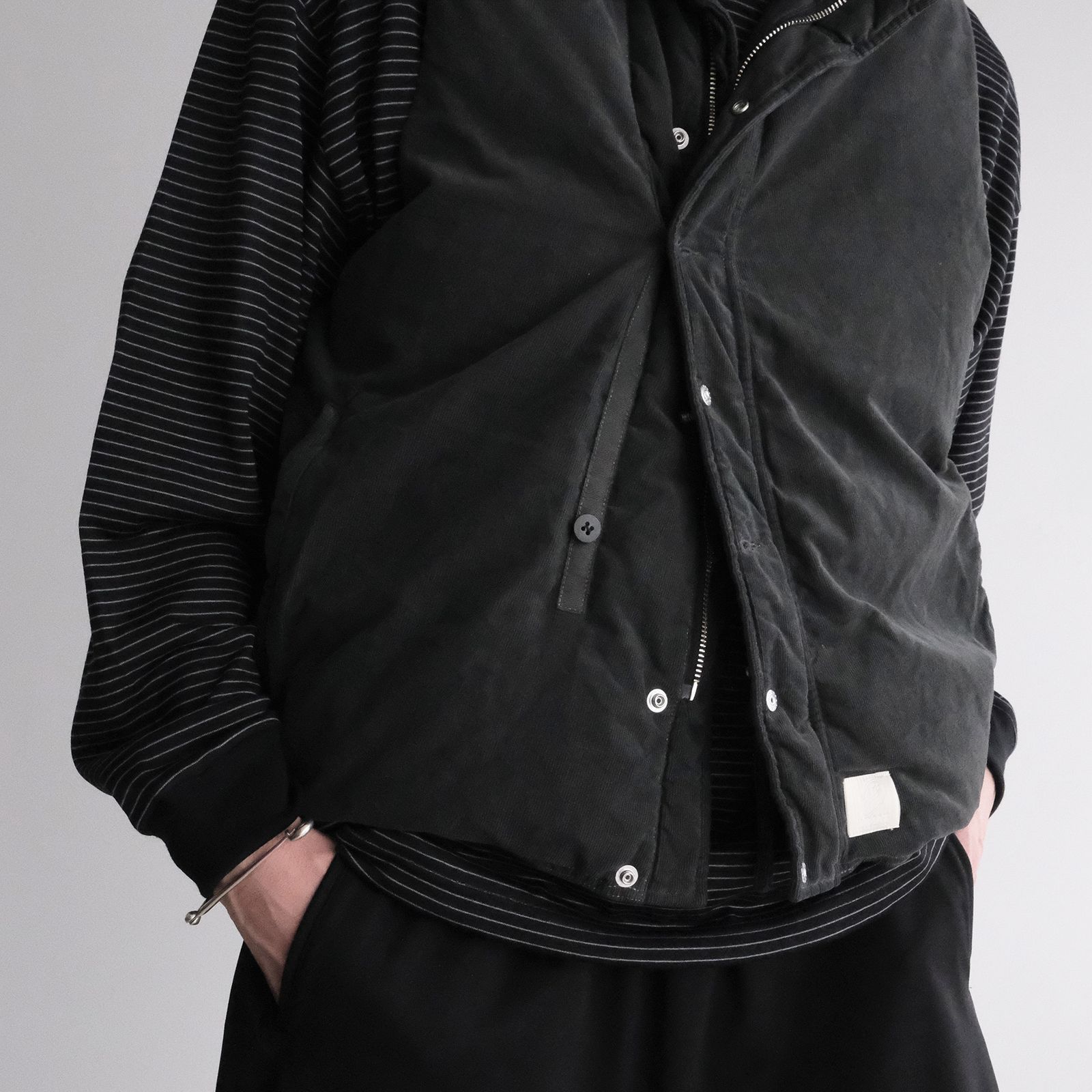 Garment Dyed Down Vest -ダウンベスト-（Ink / インク）