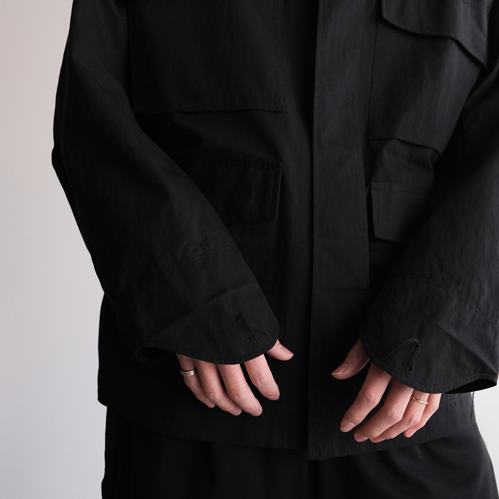 Haori Miritary：Jacket -ジャケット-（Black / ブラック）