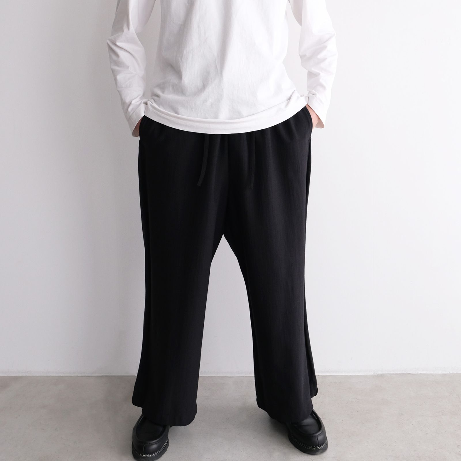 Un(i)Form：Jersey Pants - パンツ-（Black / ブラック）