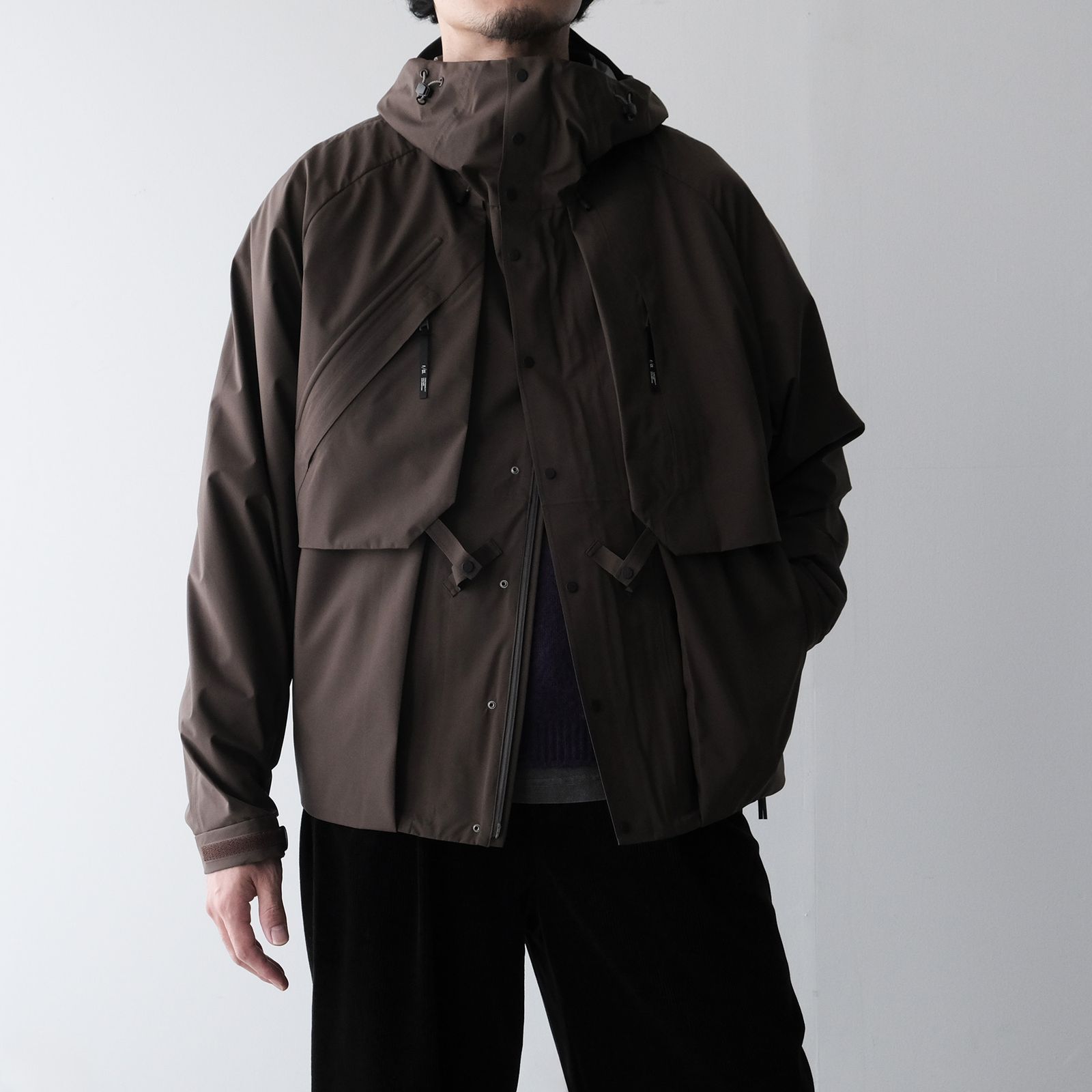 Partex Waterproof Layering Shell 2.0 -マウンテンパーカー-（Brown / ブラウン）
