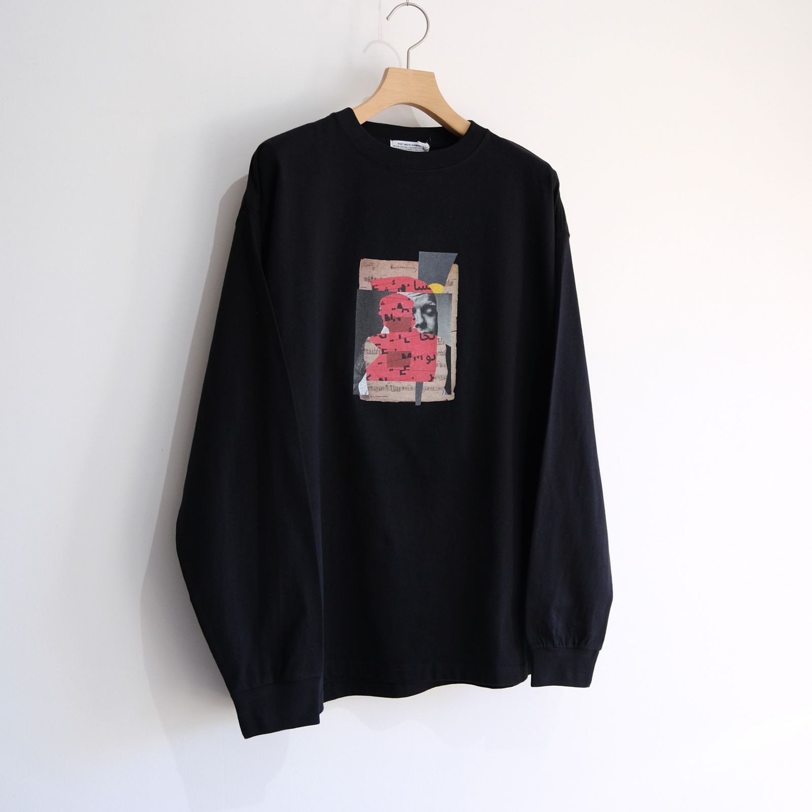 POET MEETS DUBWISE - Killiman Jah Low Works Collage 01 L/S Tee -T