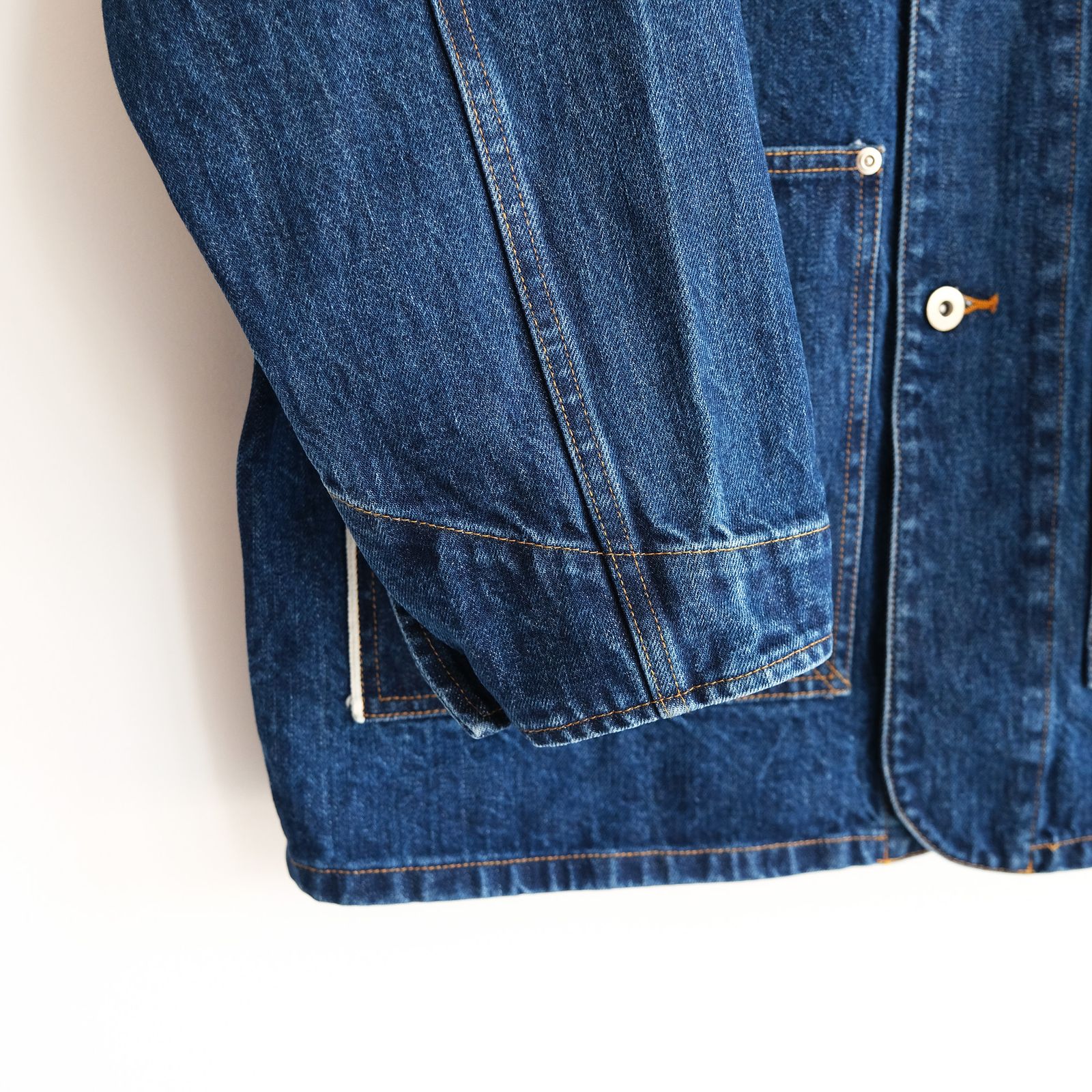 Denim Coverall Jacket -ジャケット-（Indigo / インディゴ）