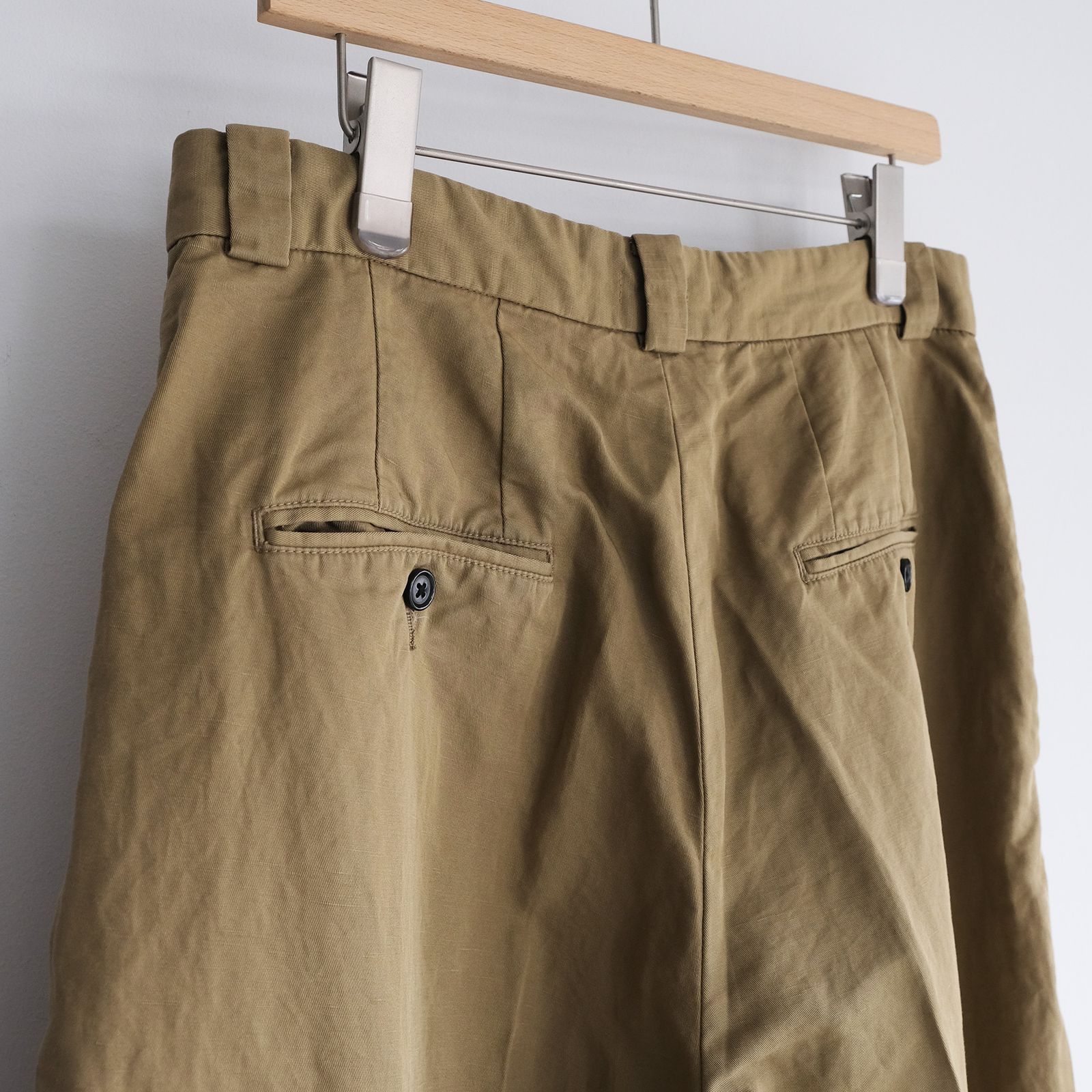 Cotton Washer Chino Pants -パンツ-（Beige / ベージュ）