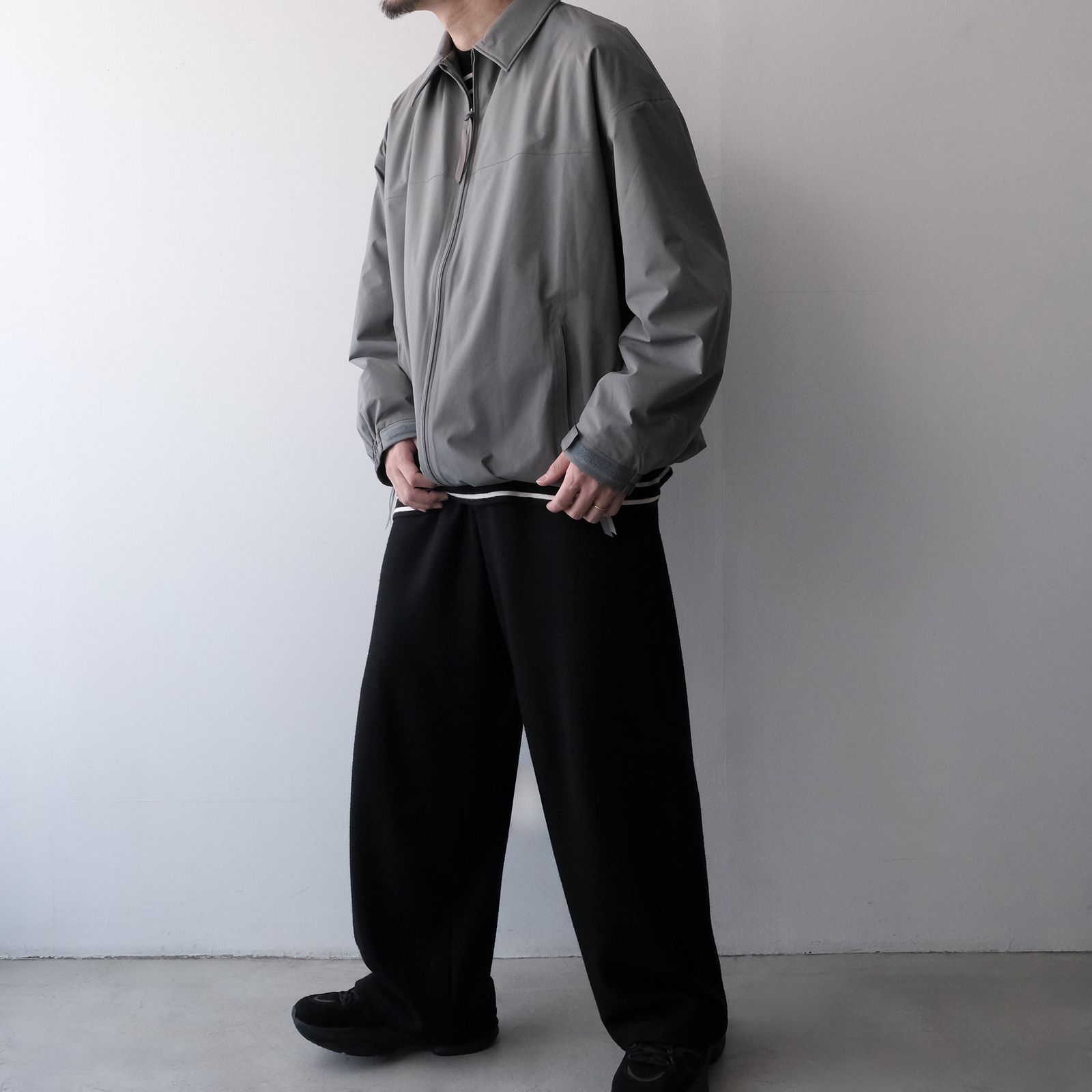 PERTEX SHIELD Light Thermo Zip-Up Jacket -ブルゾン-（Stone Gray / ストーングレー）GM263-30270