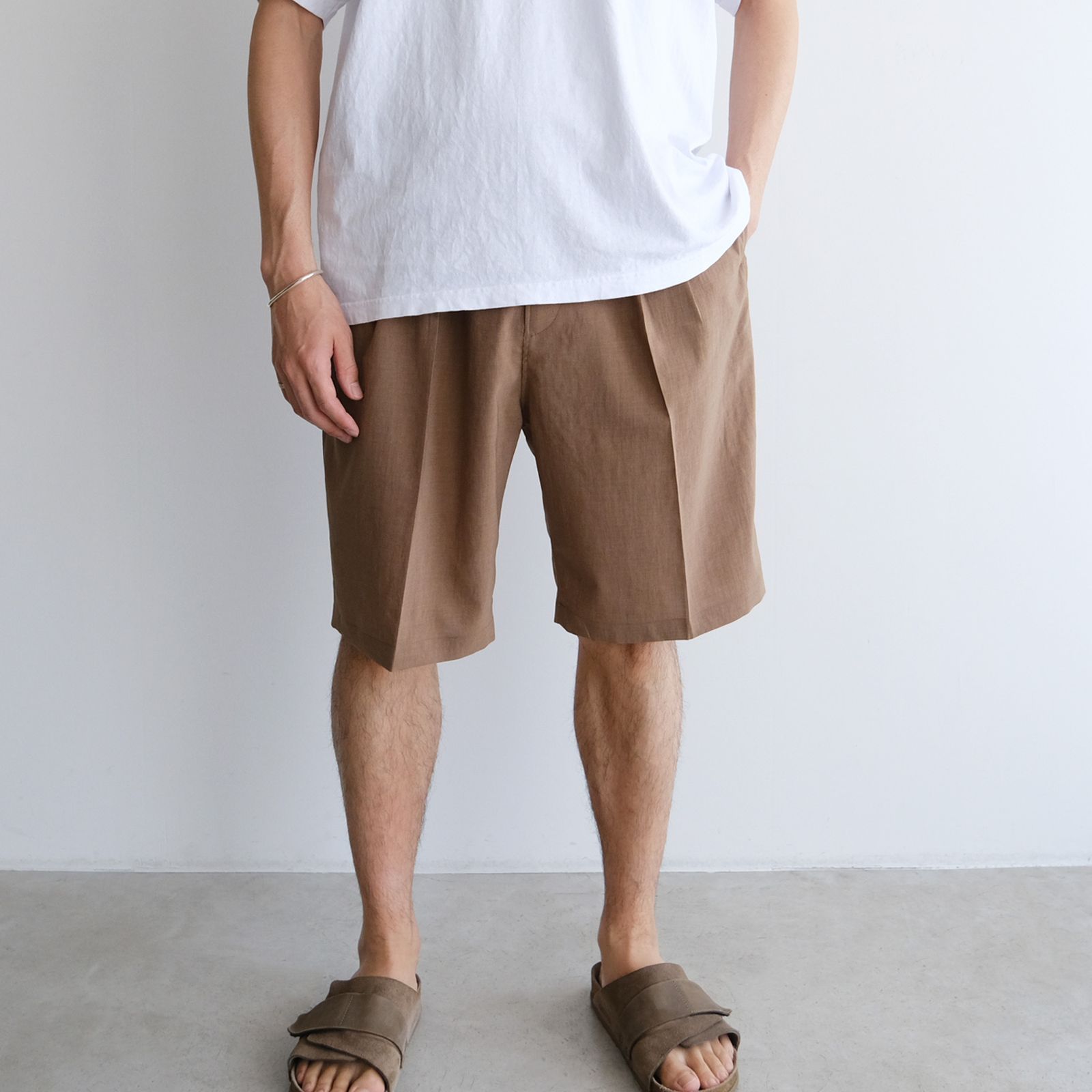 EEL Shounen Shorts グレー ショートパンツ EEL Products - Shounen Shorts -ショーツ-（L.Brown / L