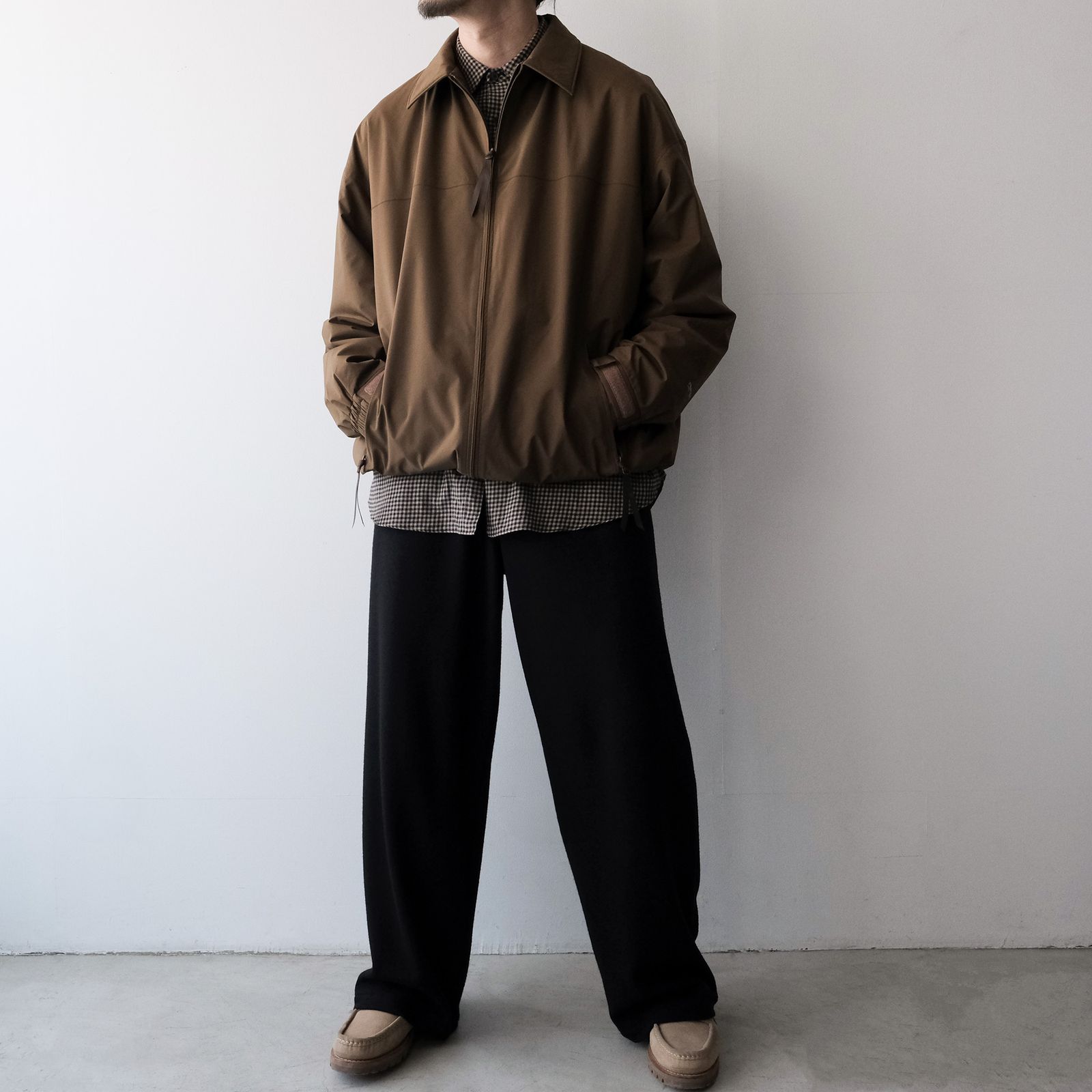 PERTEX SHIELD Light Thermo Zip-Up Jacket -ブルゾン-（Brown / ブラウン）GM263-30270
