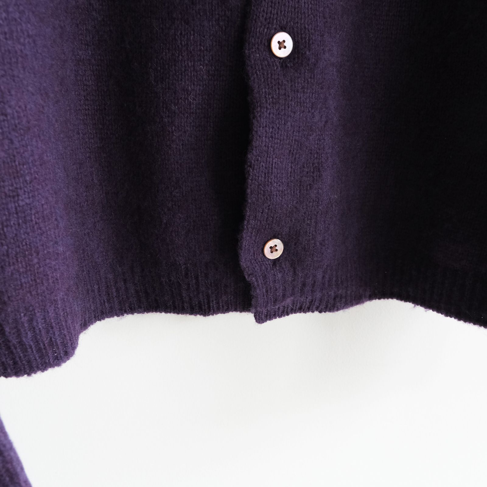 Knit Cardigan -カーディガン-（Purple / パープル）