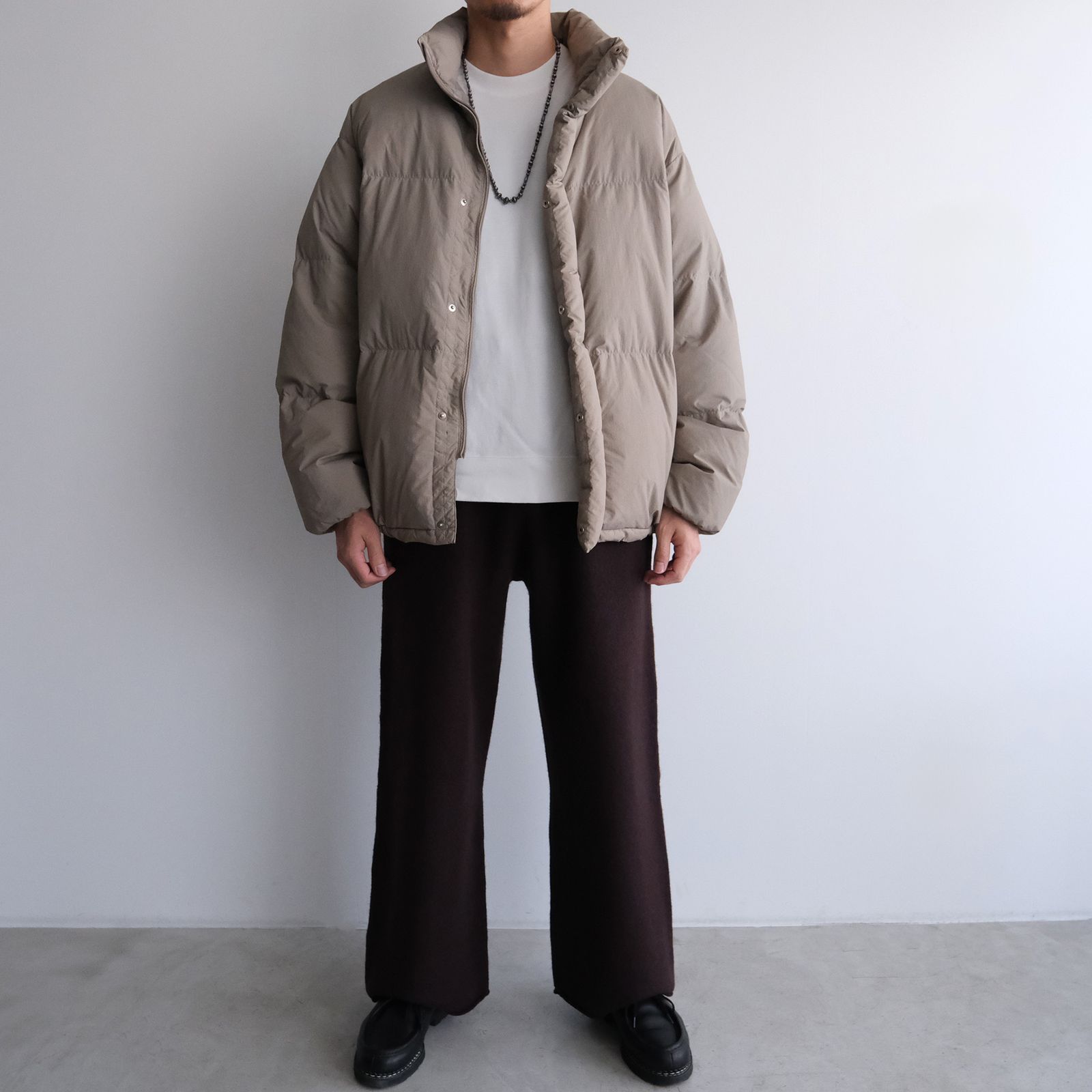 Garment Dyed Down Jacket -ダウンジャケット-（Grege / グレージュ）GM253-30574
