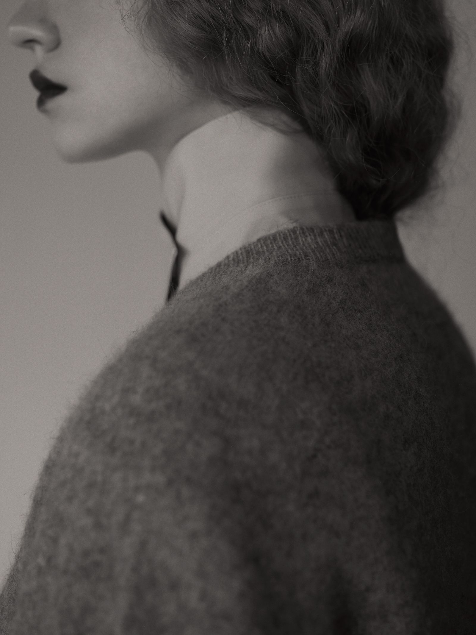 Knit Pullover -ニット-（Ash White / アッシュホワイト）