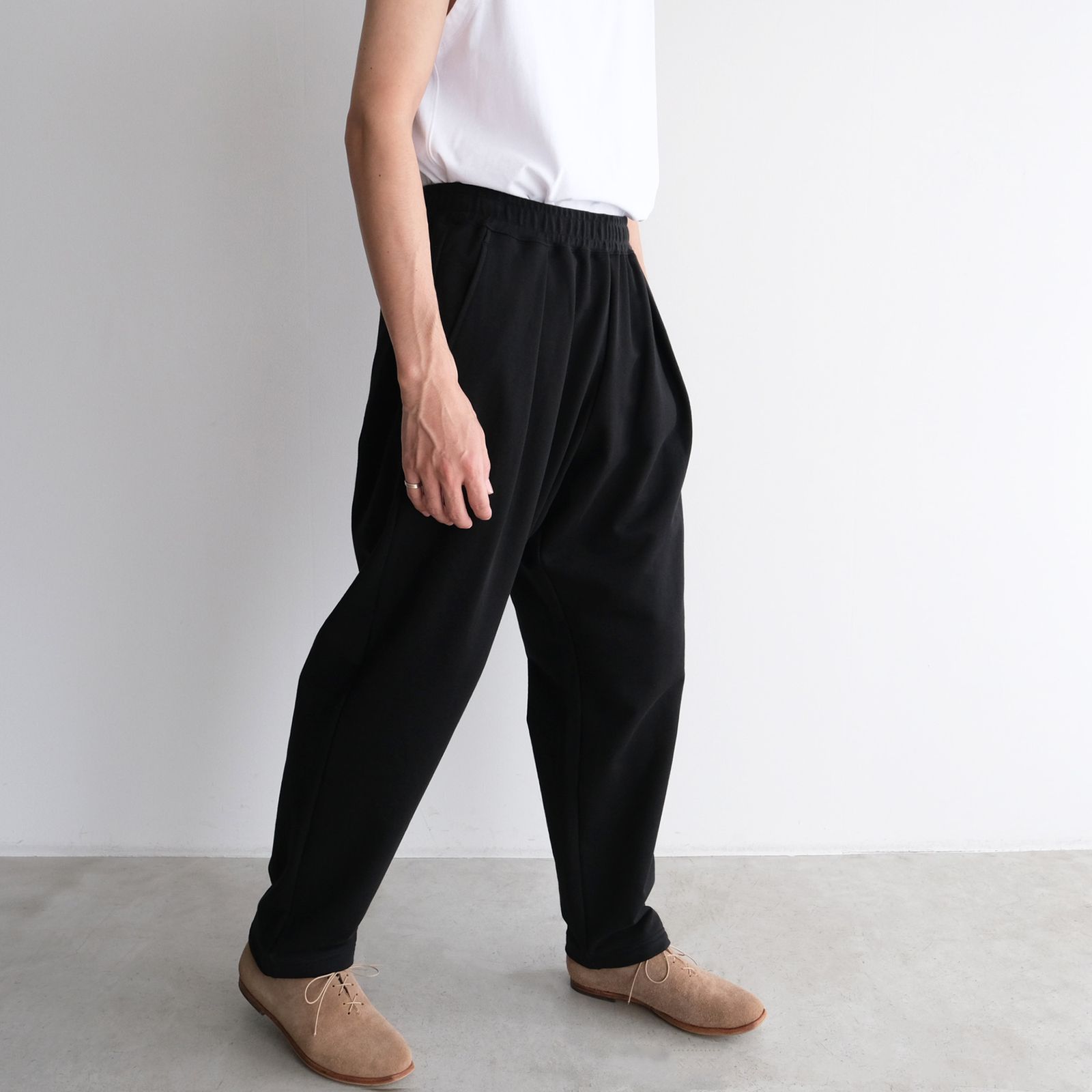 Ultra Compact Terry Sweat Pants -スウェット-（Black / ブラック）