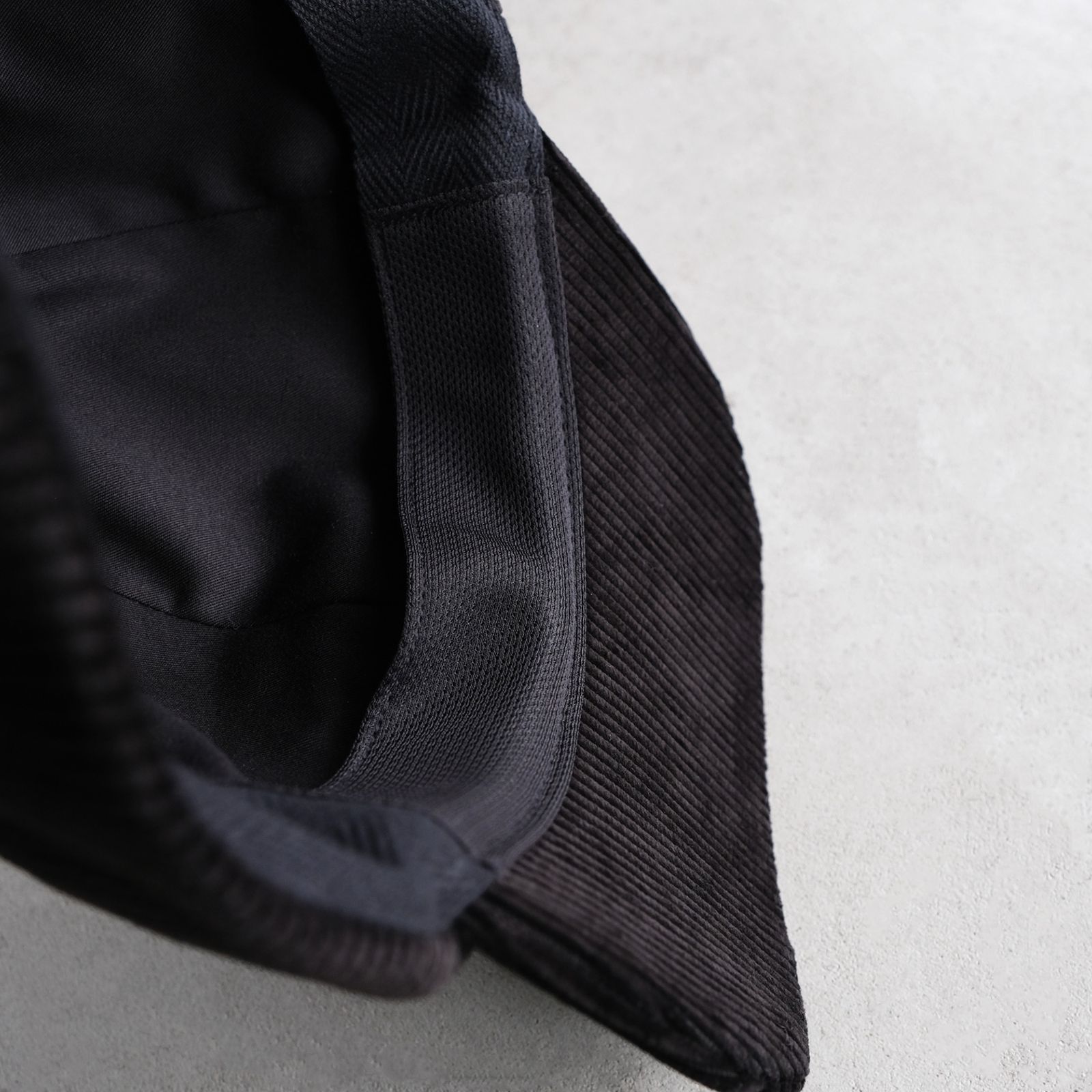 Corduroy Cap -キャップ-（Black / ブラック）