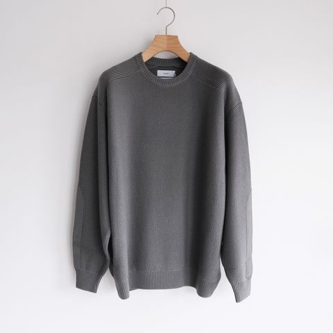 Soft Wool Command Sweather -ニット-（Stone Gray / ストーングレー）GU263-80600
