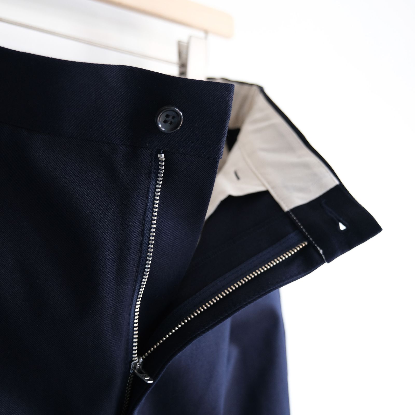 Westpoint Chino Wide Tapered Trousers -パンツ-（Navy / ネイビー）