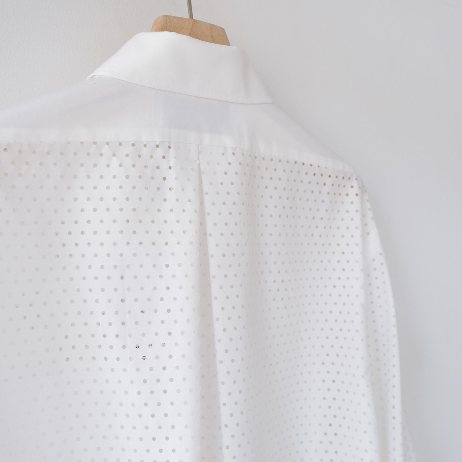Punching：L/S Shirts -シャツ-（White / ホワイト）