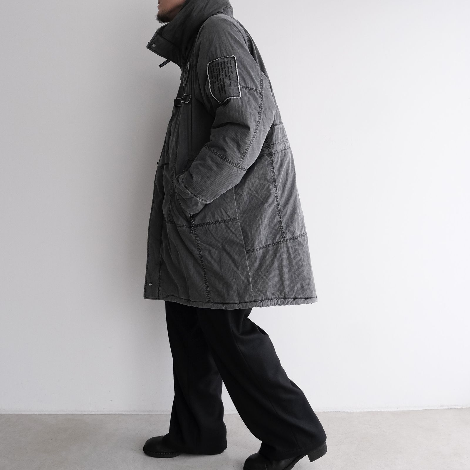 Padded Tactical Field Coat（INNAT×WILD THINGS）-コート-（Black / ブラック）