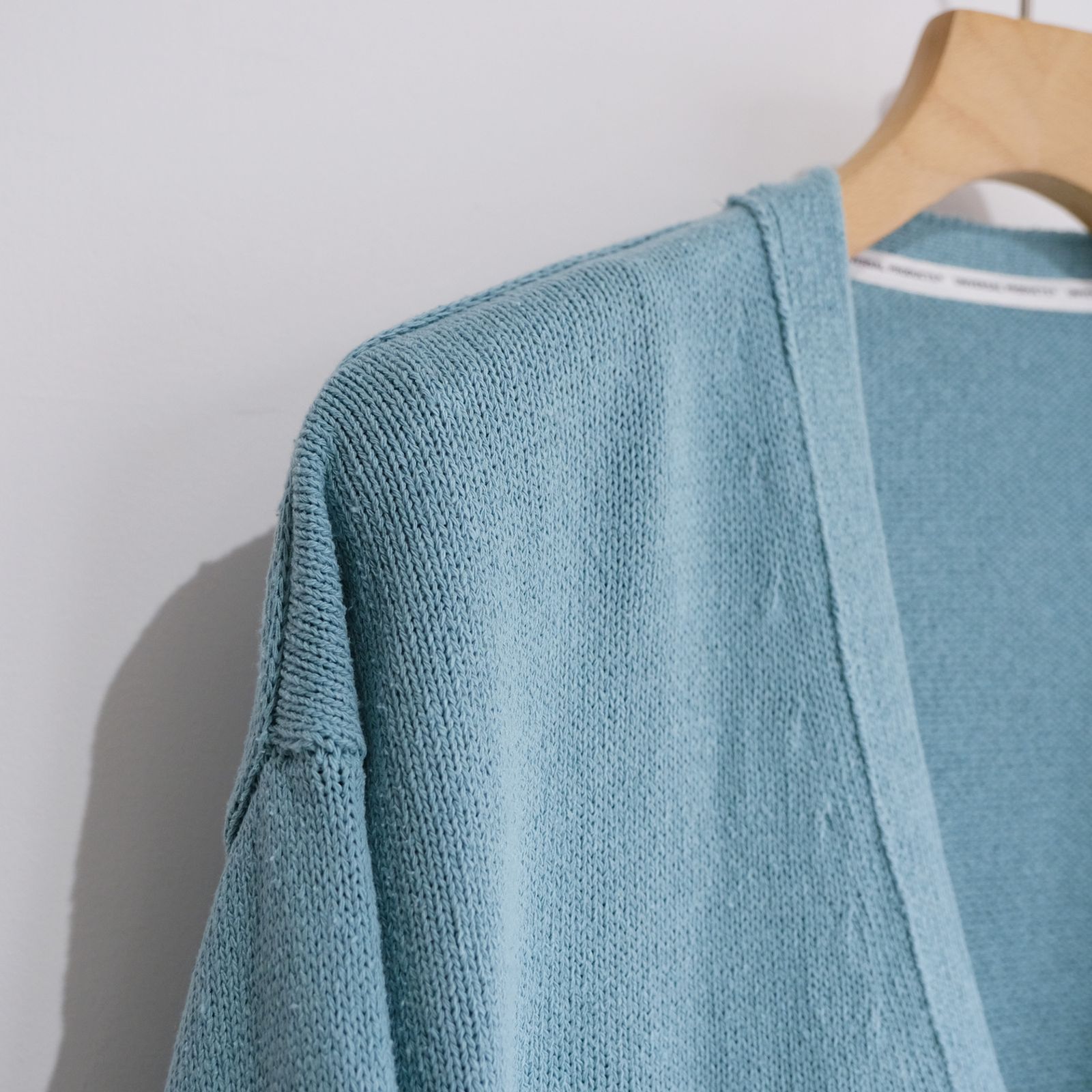 UNIVERSAL PRODUCTS - 『Silk Knit Cardigan』-カーディガン-（ L.BLUE 