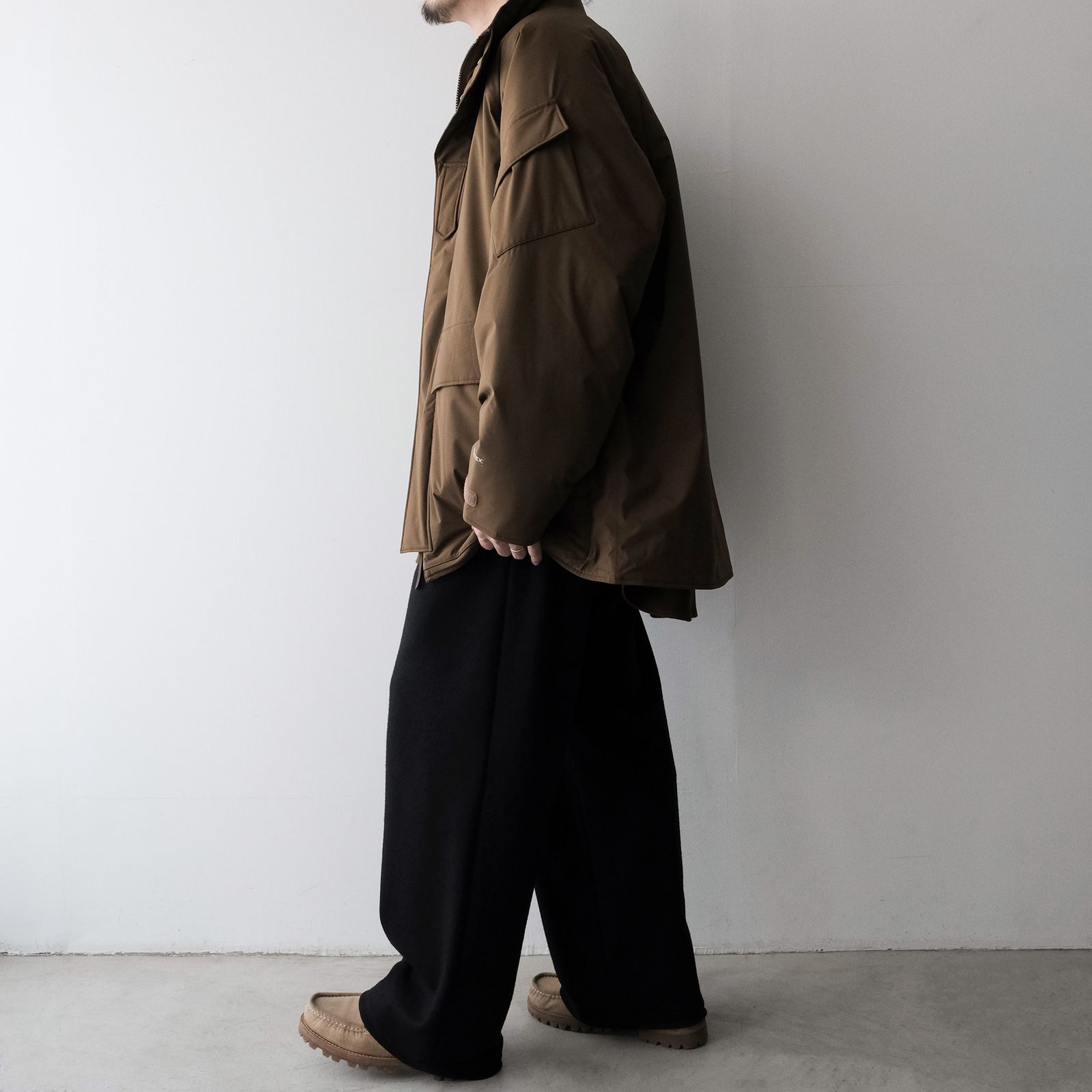 PERTEX SHIELD Insulated Military Parka -ジャケット-（Brown / ブラウン）GM263-30271