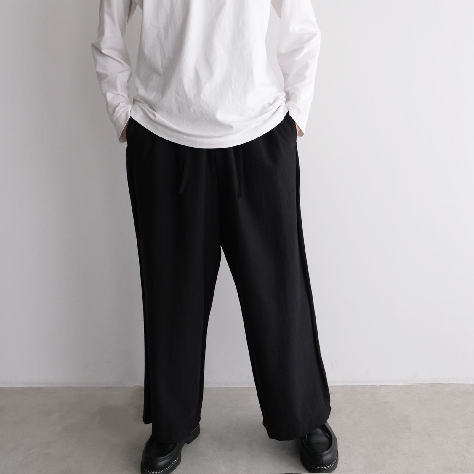 Un(i)Form：Jersey Pants - パンツ-（Black / ブラック）