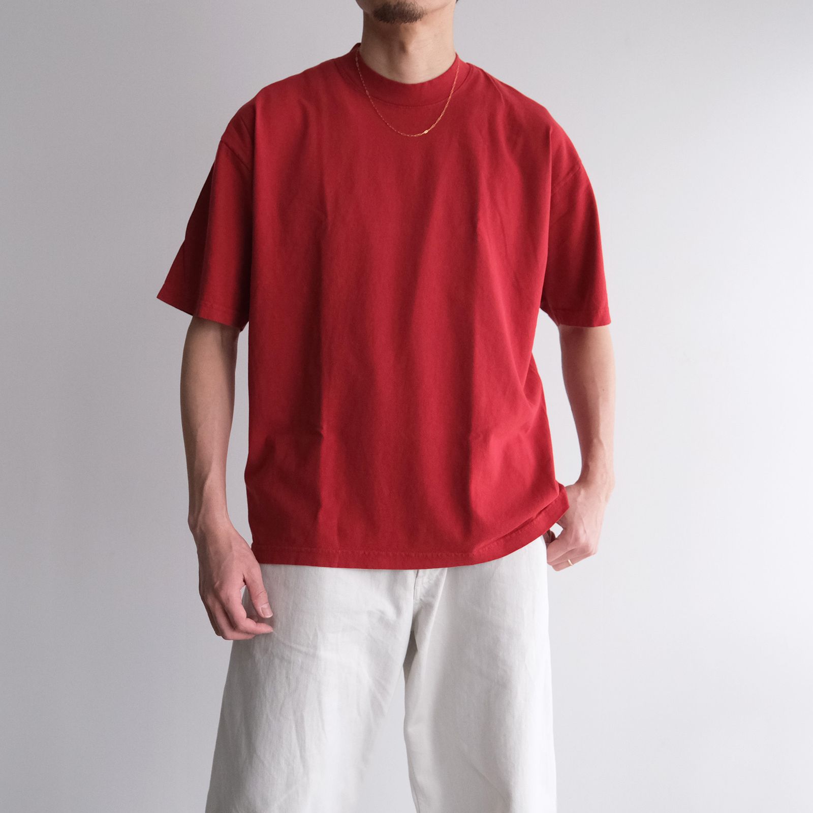 MINE Duct Tape S/S T-Shirt / White Label -Tシャツ-（Blood / ブラッド）