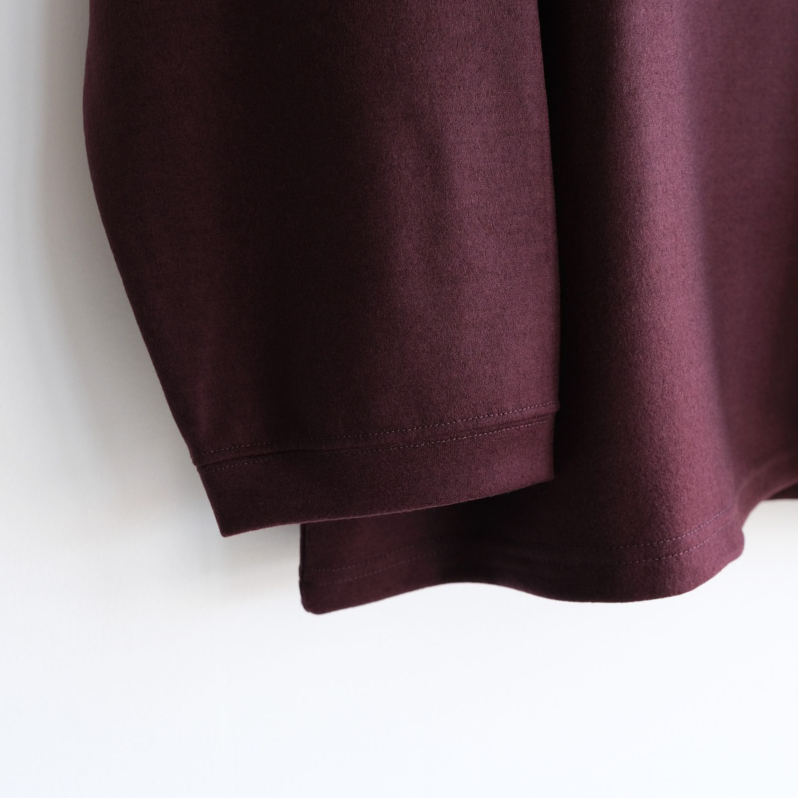 Merino Qualitee Turtle -Tシャツ-（Burgundy / バーガンディ）